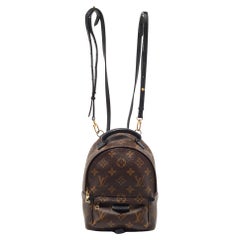Mini mochila de lona con monograma Louis Vuitton Palm Springs