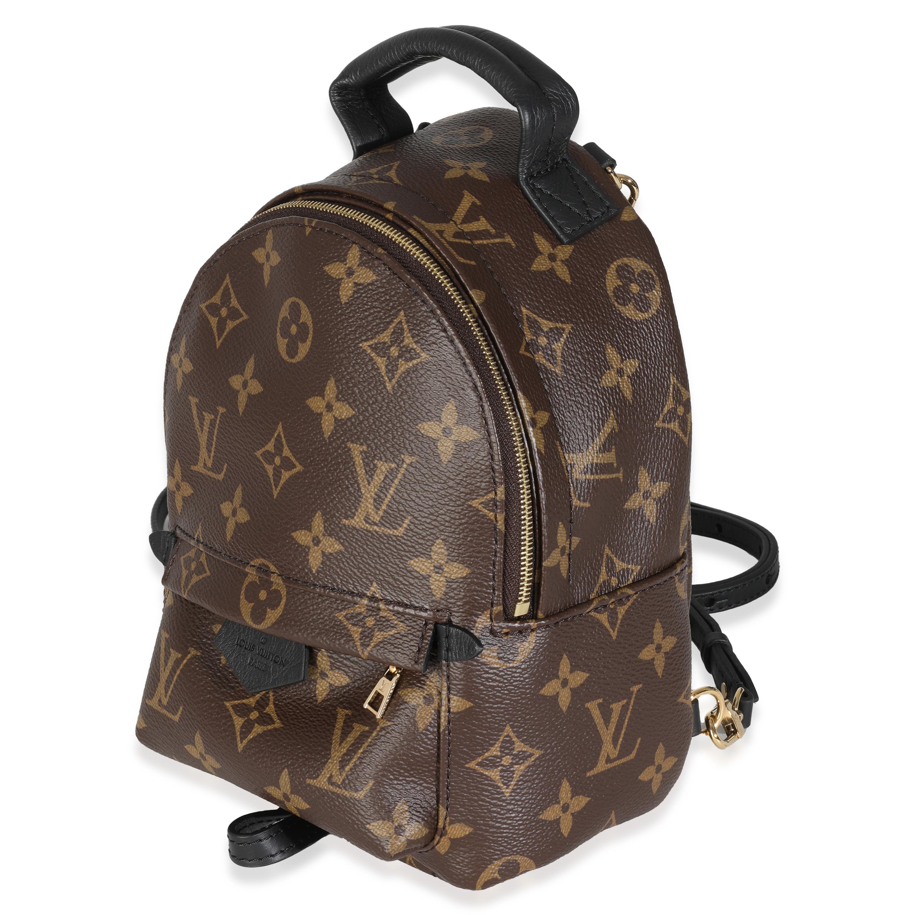 Louis Vuitton Monogram Canvas Mini Palm Springs In New Condition For Sale In New York, NY
