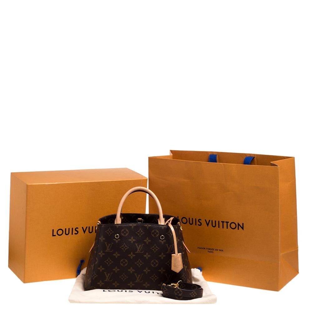 Louis Vuitton Monogram Canvas Montaigne BB Bag 5