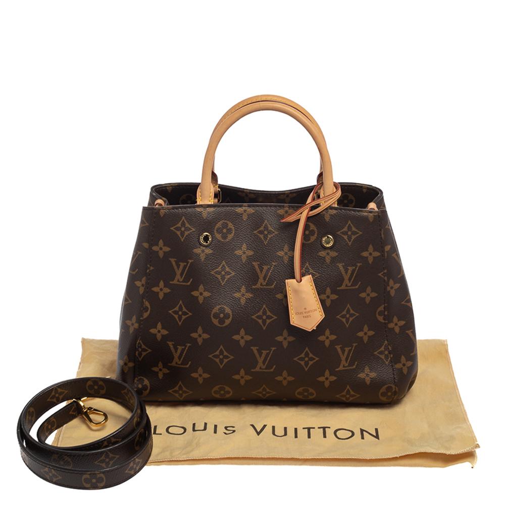 Louis Vuitton Monogram Canvas Montaigne BB Bag 8