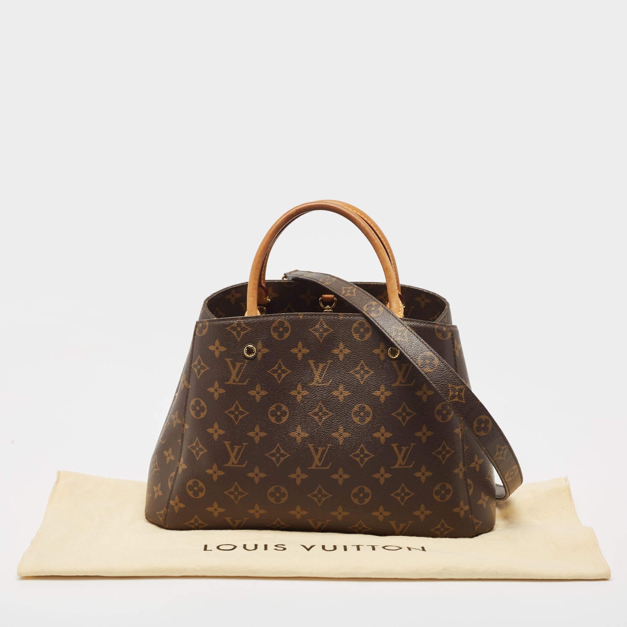 Louis Vuitton Monogram Canvas Montaigne BB Bag 11