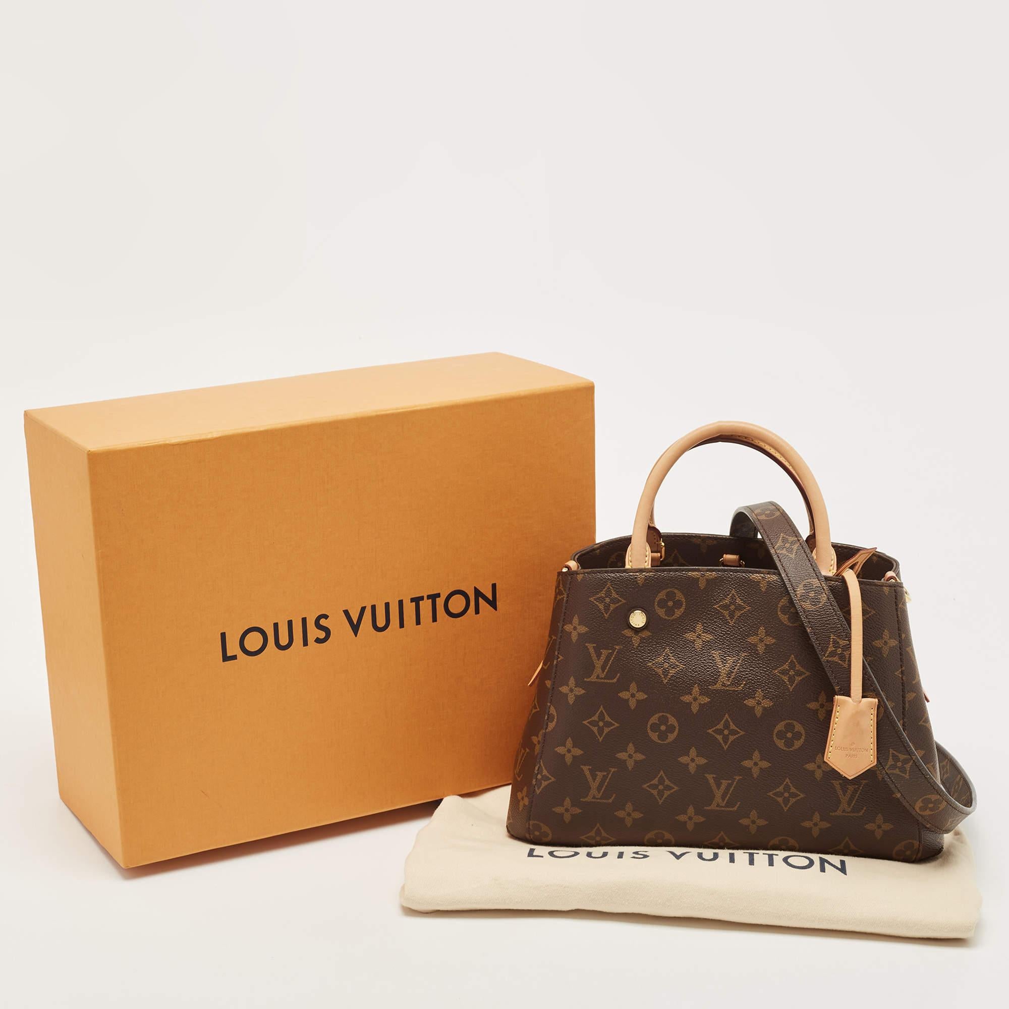 Louis Vuitton Monogram Canvas Montaigne BB Bag 13