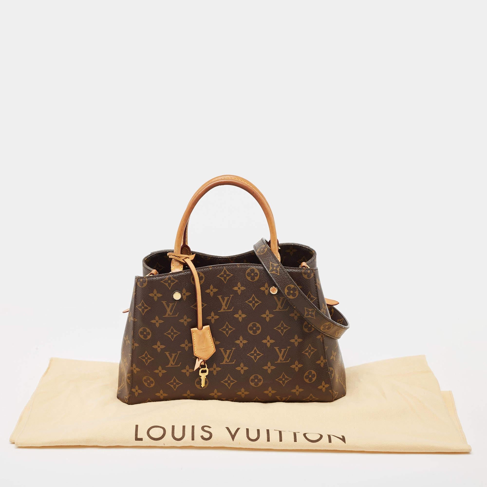 Louis Vuitton Monogram Canvas Montaigne BB Bag 15
