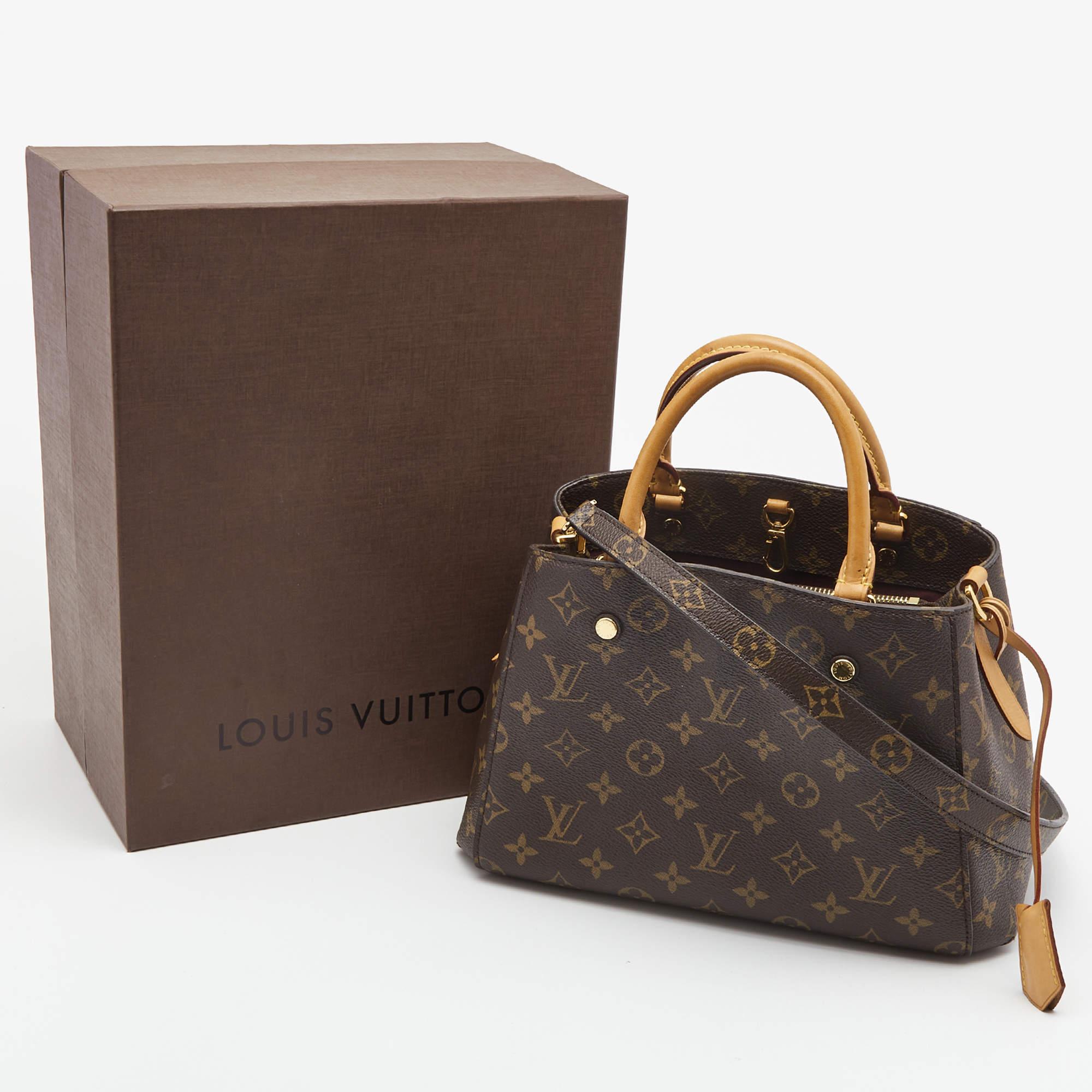 Louis Vuitton Monogram Canvas Montaigne BB Bag 3