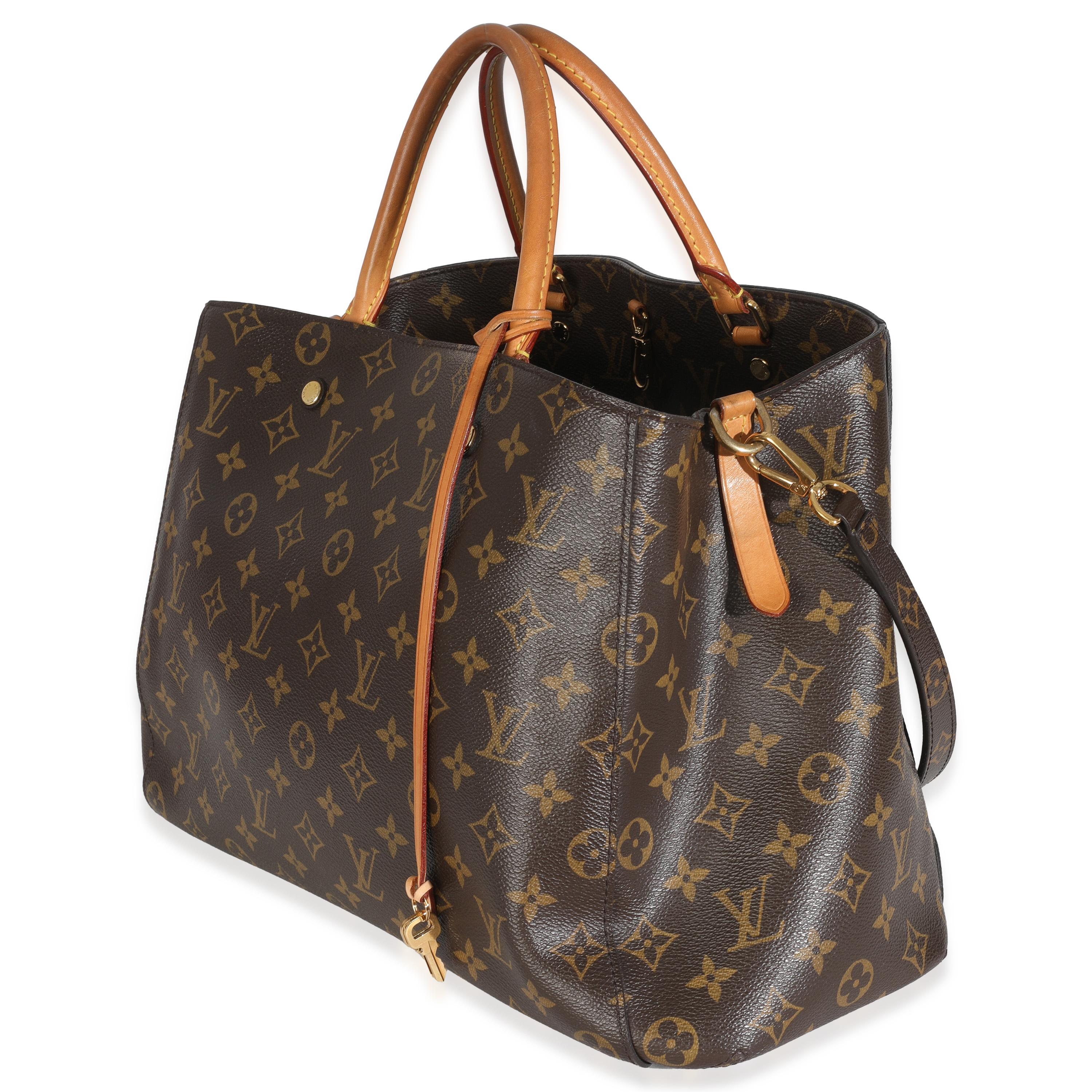 Louis Vuitton Monogram Canvas Montaigne GM In Good Condition For Sale In New York, NY