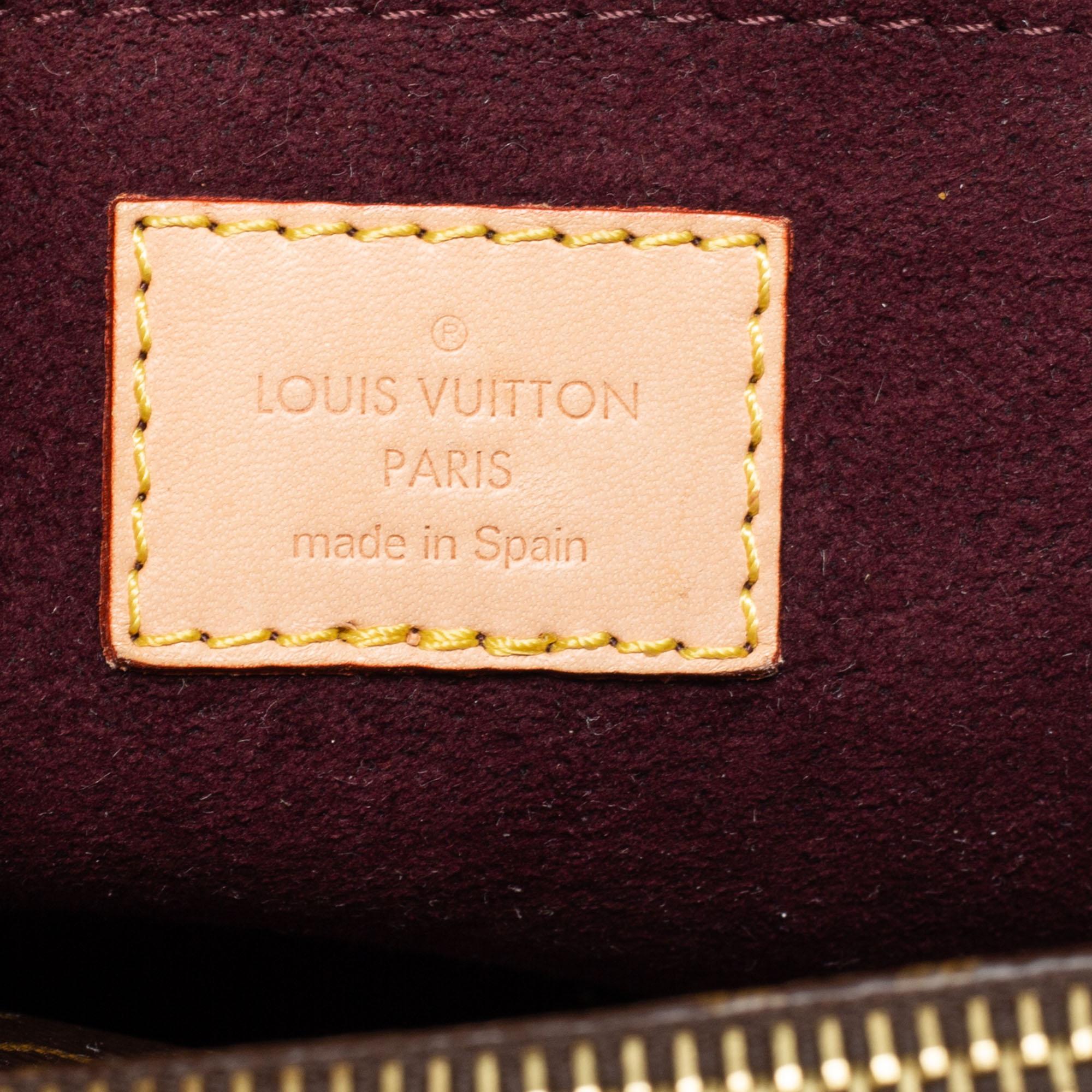 Women's Louis Vuitton Monogram Canvas Montaigne MM Bag