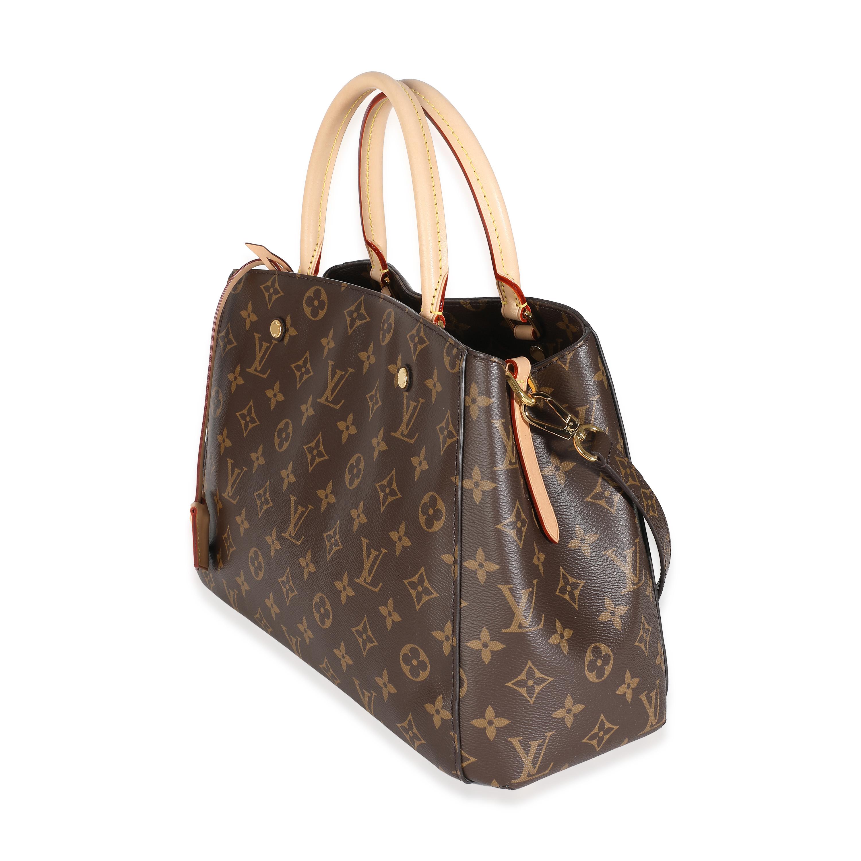 Louis Vuitton Monogram Canvas Montaigne MM In condizioni ottime in vendita a New York, NY