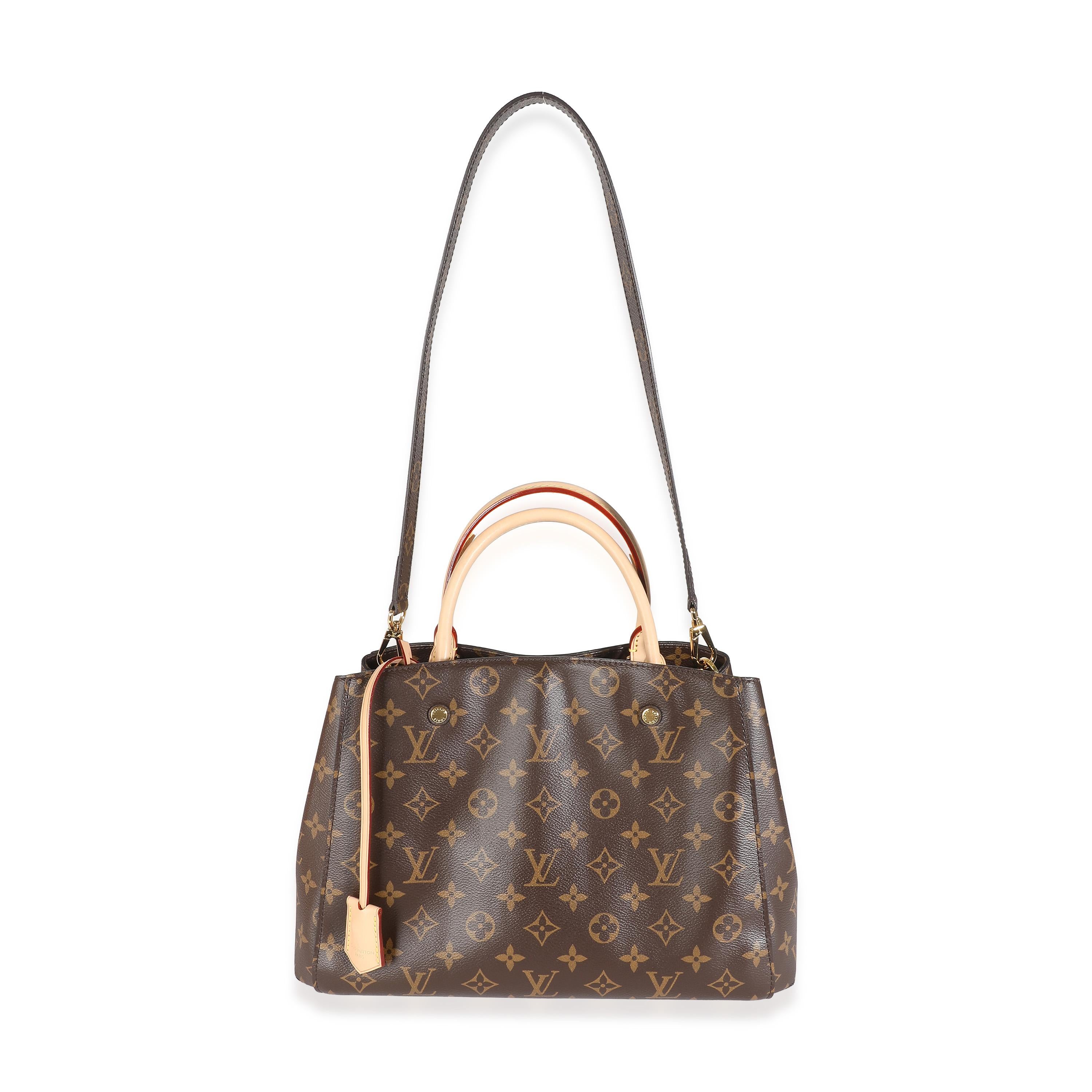 Louis Vuitton Monogram Canvas Montaigne MM in vendita 1