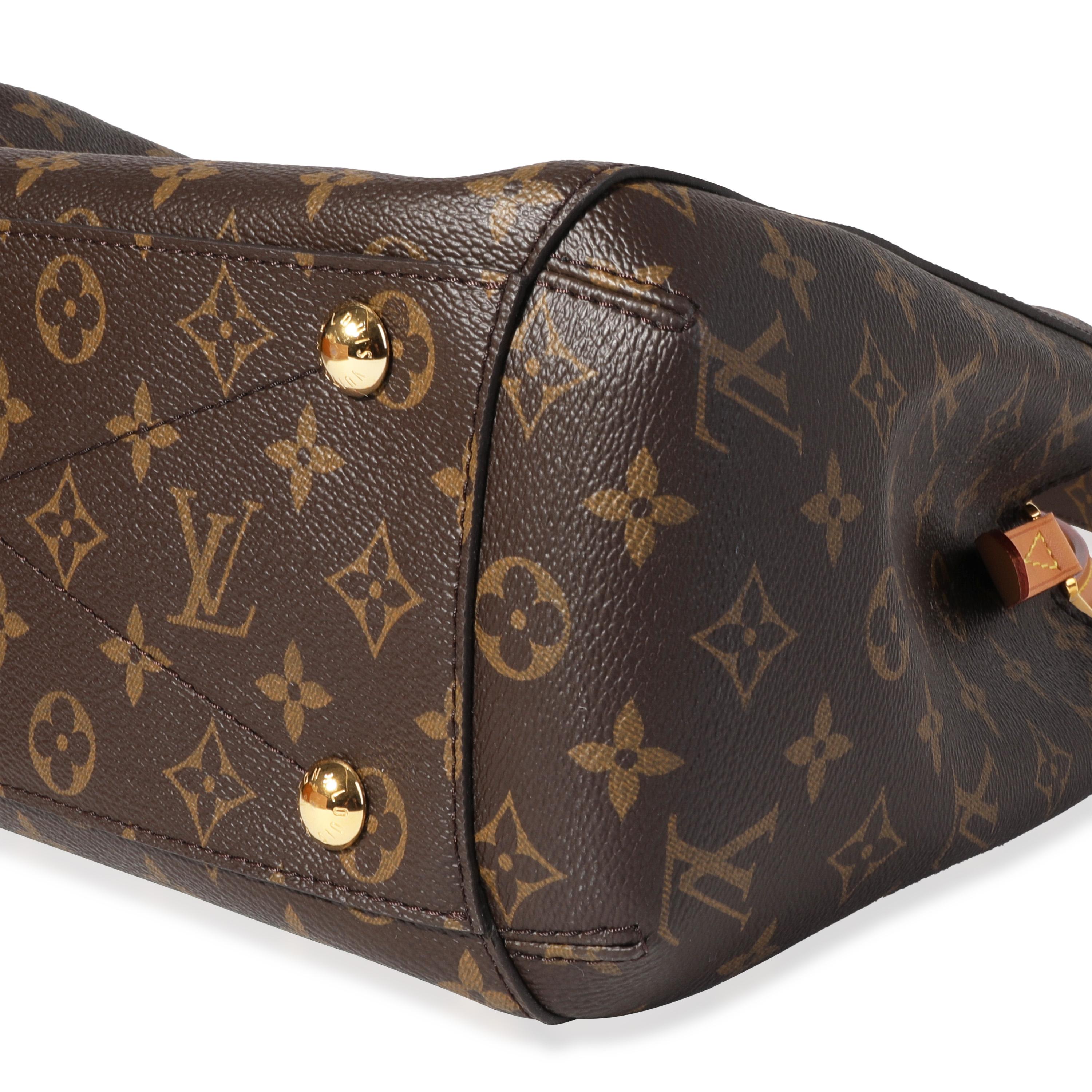 Black Louis Vuitton Monogram Canvas Montaigne MM