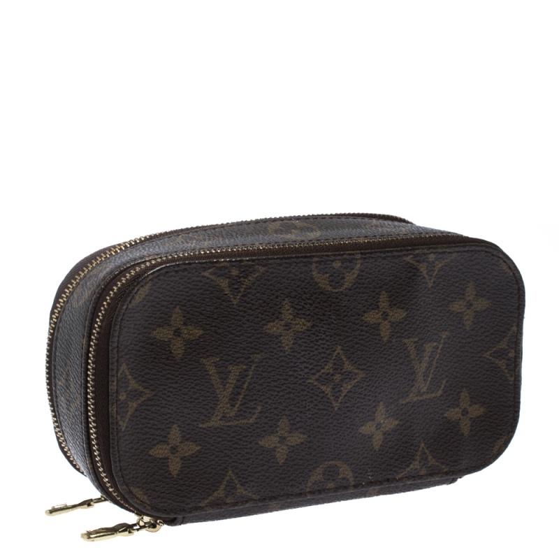 Black Louis Vuitton Monogram Canvas Monte Carlo Jewelry Box