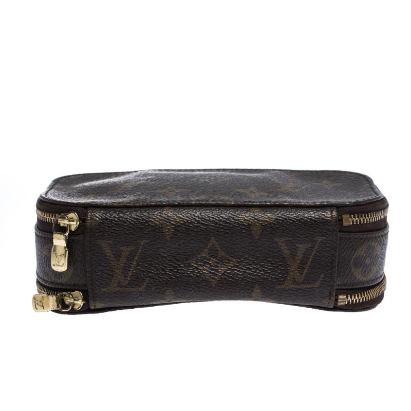 Louis Vuitton Monogram Canvas Monte Carlo Jewelry Box In Good Condition In Dubai, Al Qouz 2