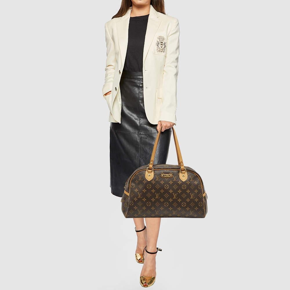 Louis Vuitton Monogram Canvas Montorgueil GM Bag In Fair Condition In Dubai, Al Qouz 2