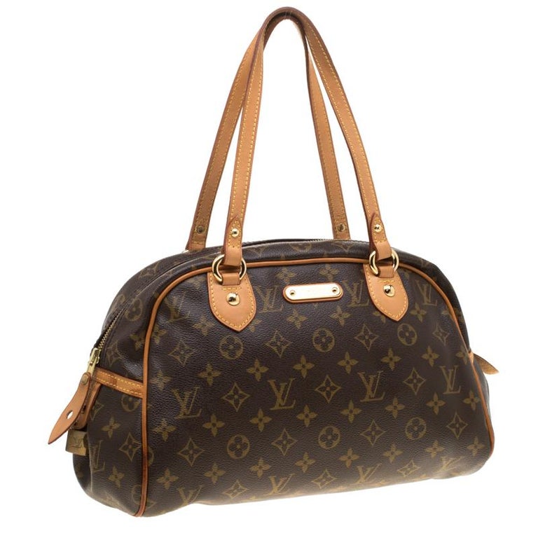 Louis Vuitton Monogram Montorgueil PM - Brown Handle Bags, Handbags -  LOU792580
