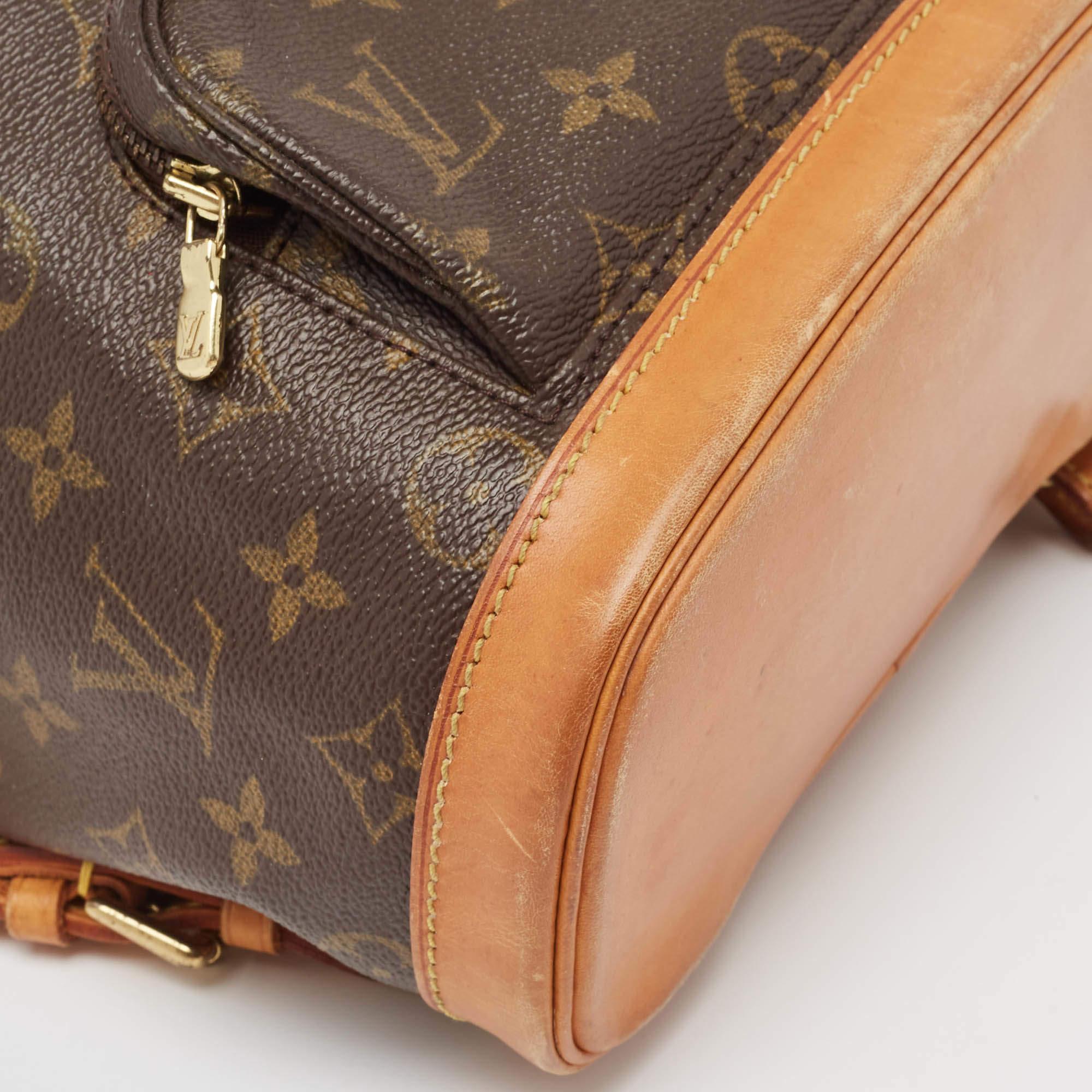 Louis Vuitton Monogram Canvas Montsouris PM Backpack 4