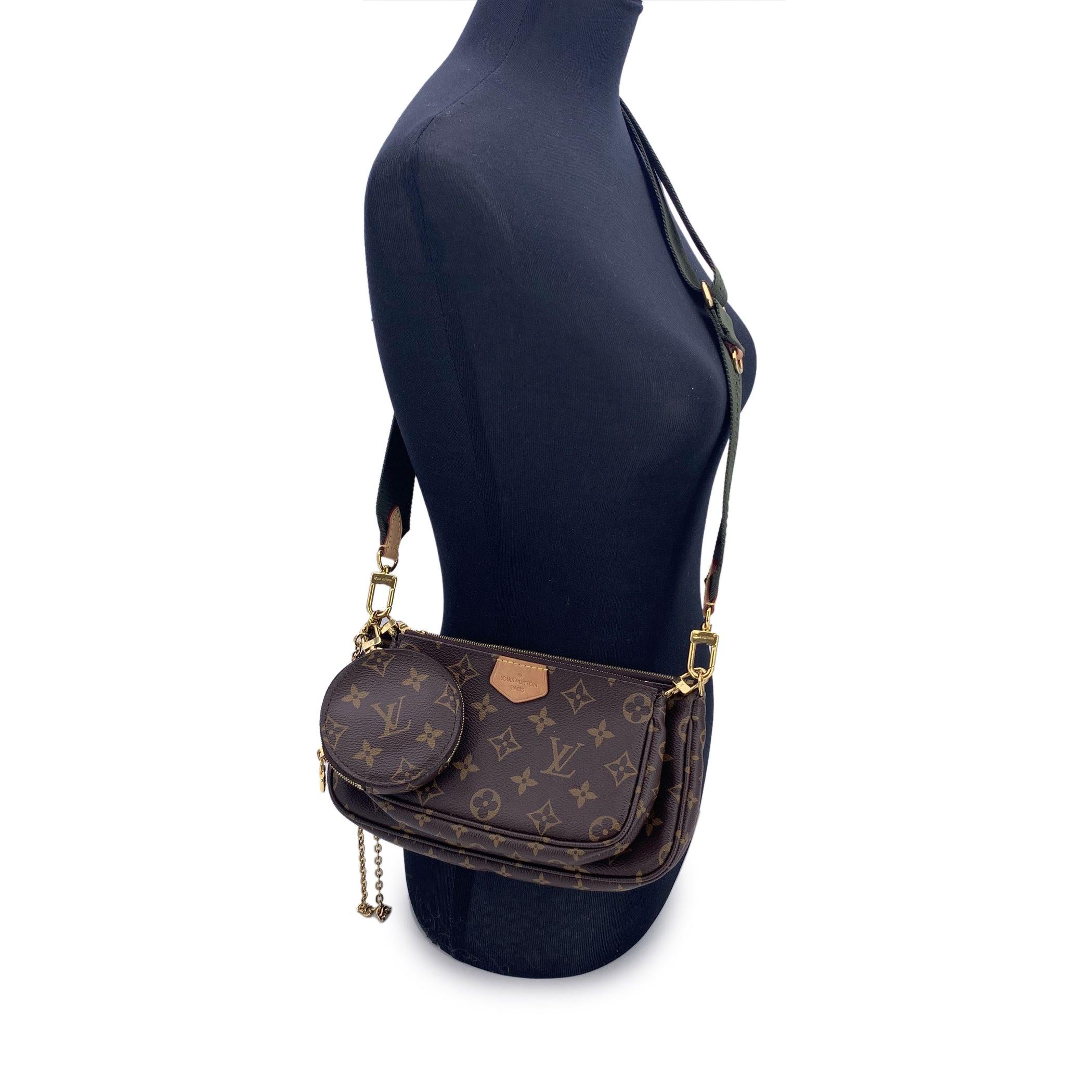 This beautiful Bag will come with a Certificate of Authenticity provided by Entrupy. The certificate will be provided at no further cost Discover the ultimate in versatile luxury with the Louis Vuitton Multi Pochette Accessoires crossbody bag, mod.