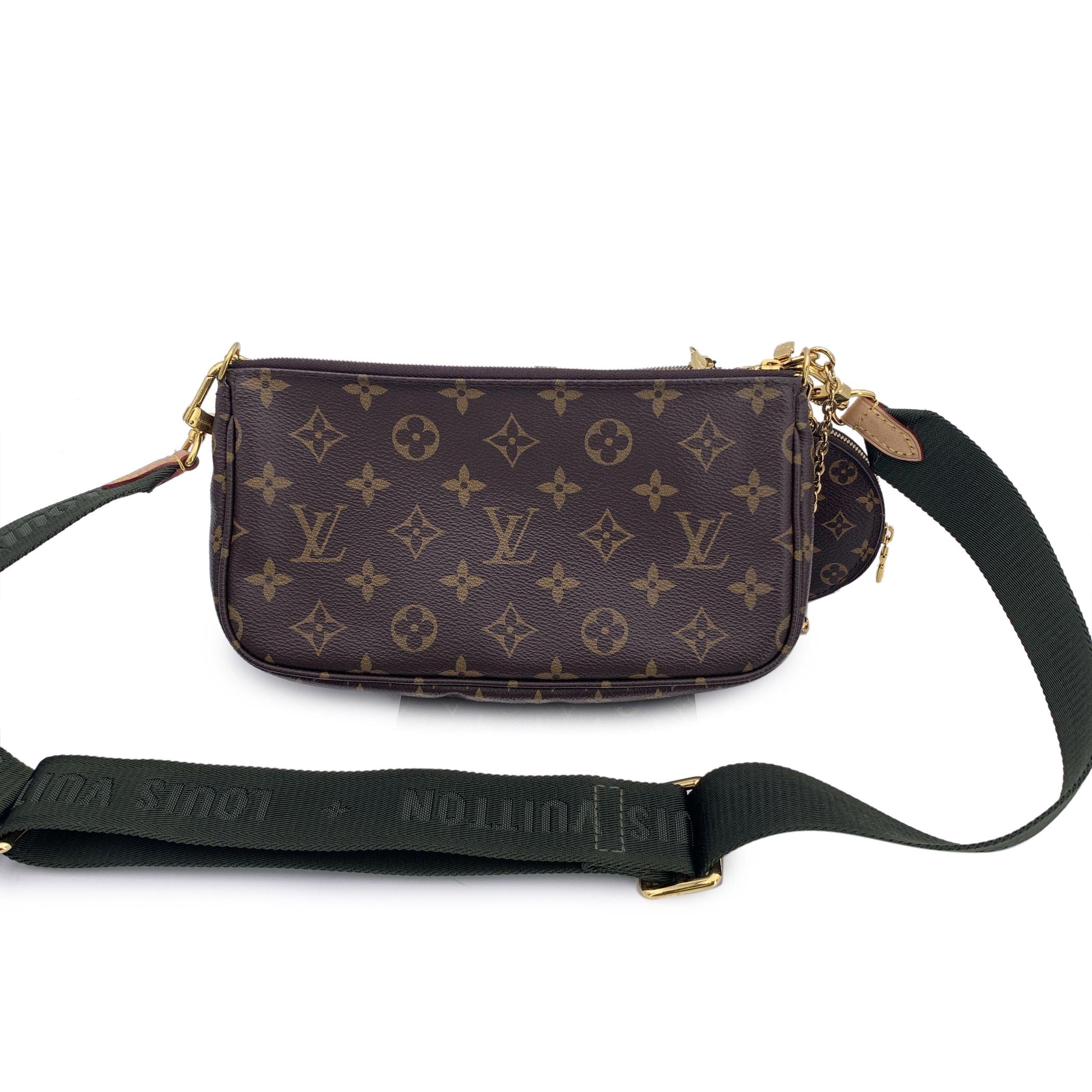 Black Louis Vuitton Monogram Canvas Multi Pochette Accessoires Bag M44813 For Sale