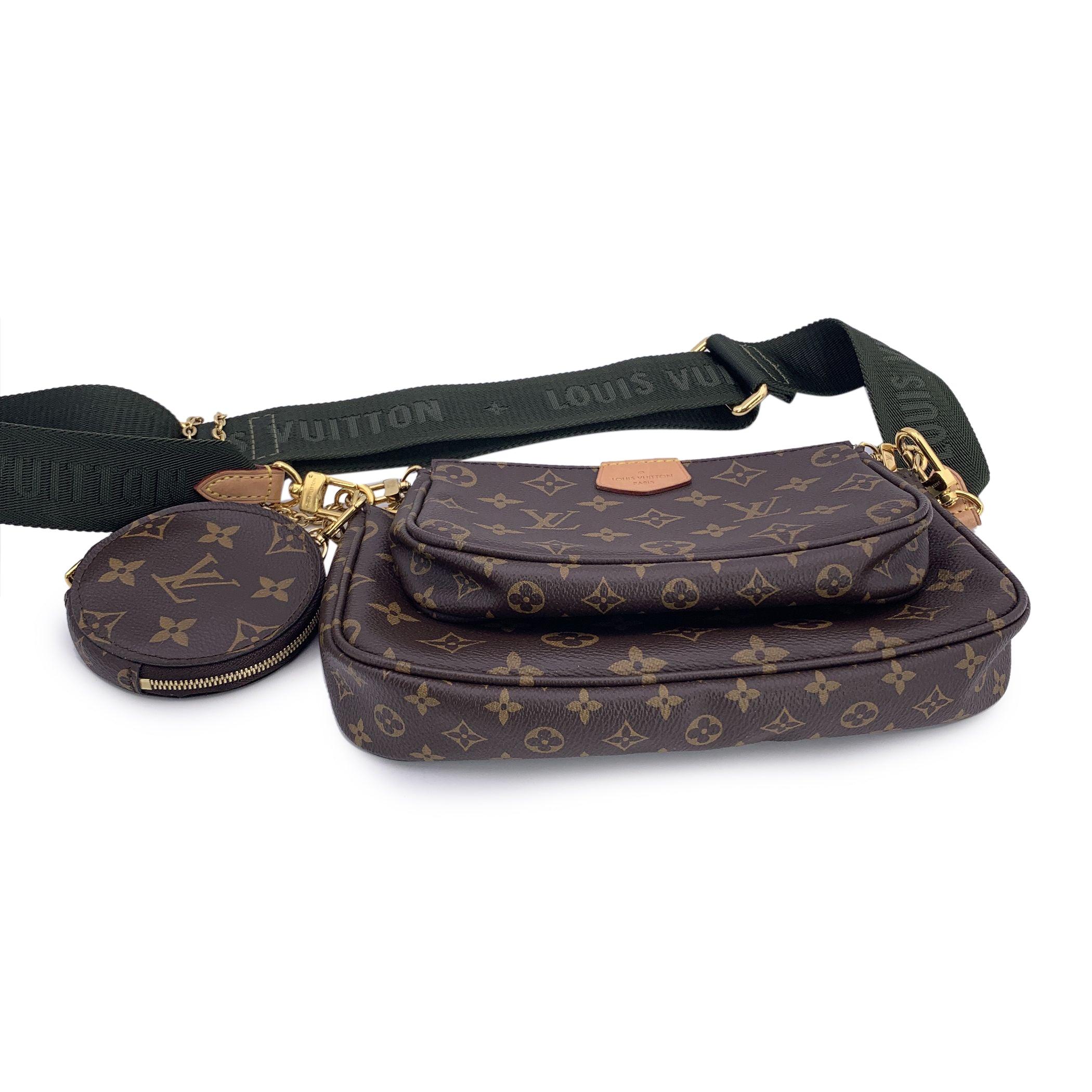 Louis Vuitton Monogram Canvas Multi Pochette Accessoires Bag M44813 In Excellent Condition For Sale In Rome, Rome