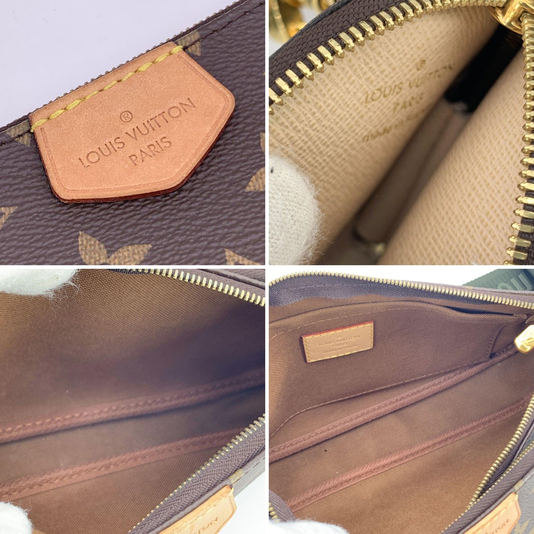 Women's Louis Vuitton Monogram Canvas Multi Pochette Accessoires Bag M44813 For Sale