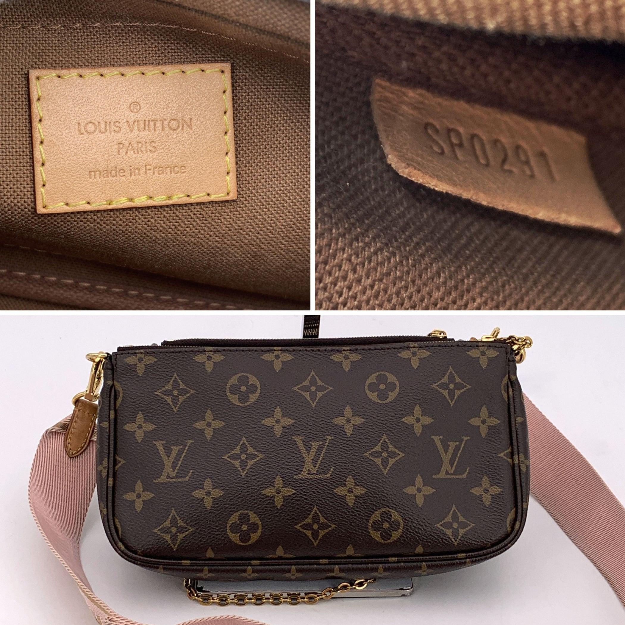 Donna Louis Vuitton Monogram Canvas Multi Pochette Accessoires Borsa M44840 in vendita