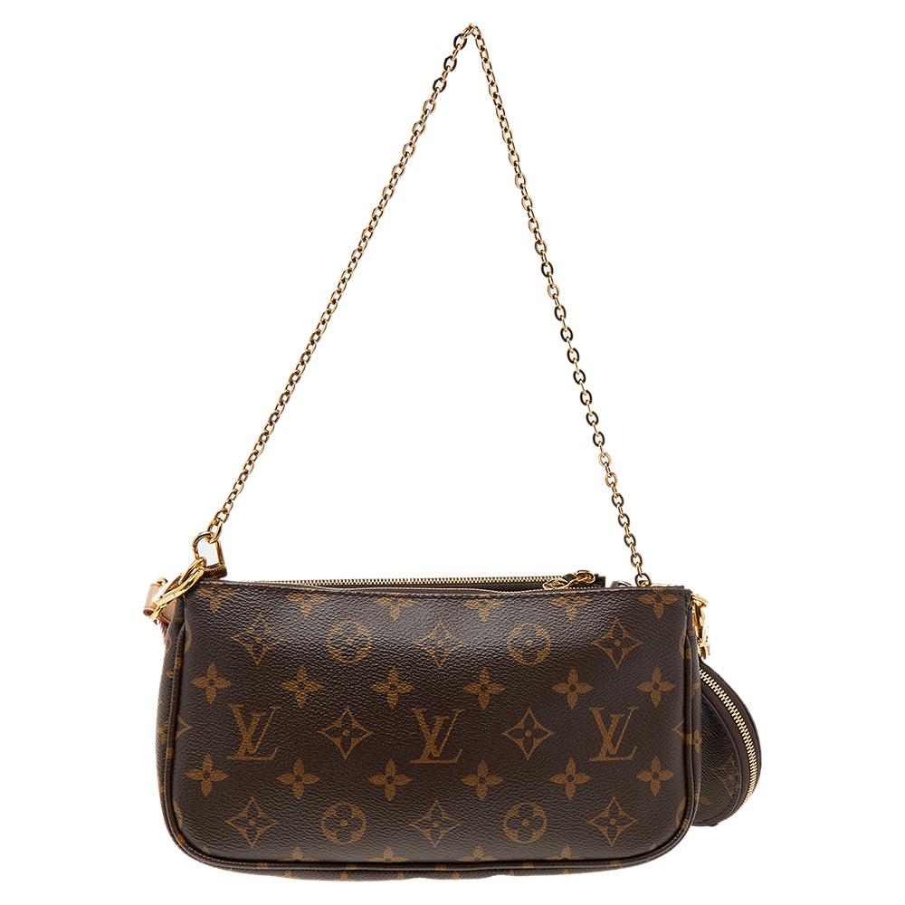 louis vuitton monogram multi pochette accessories rose clair