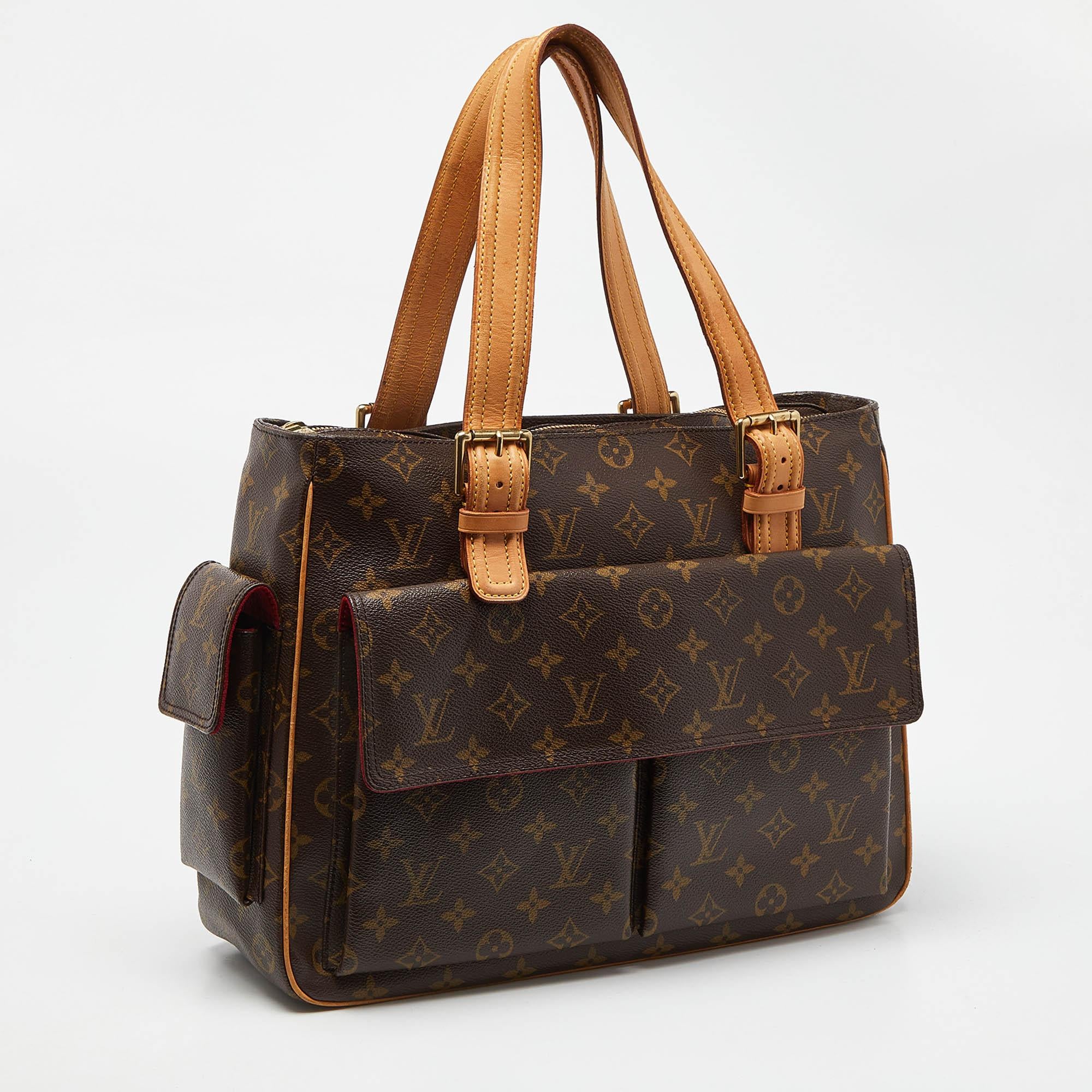 Louis Vuitton Monogram Canvas Multipli Cite Bag In Fair Condition In Dubai, Al Qouz 2