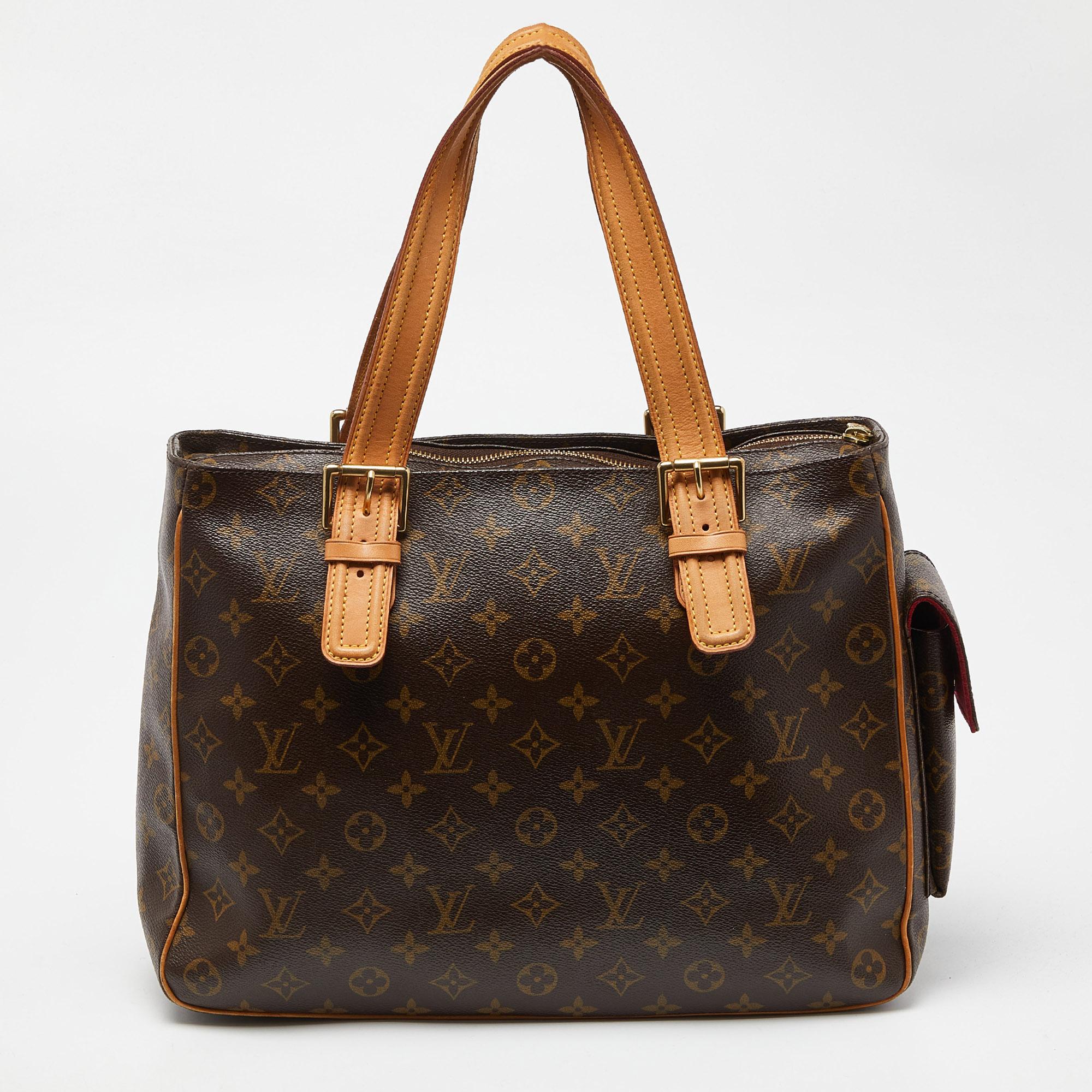 Women's Louis Vuitton Monogram Canvas Multipli Cite Bag
