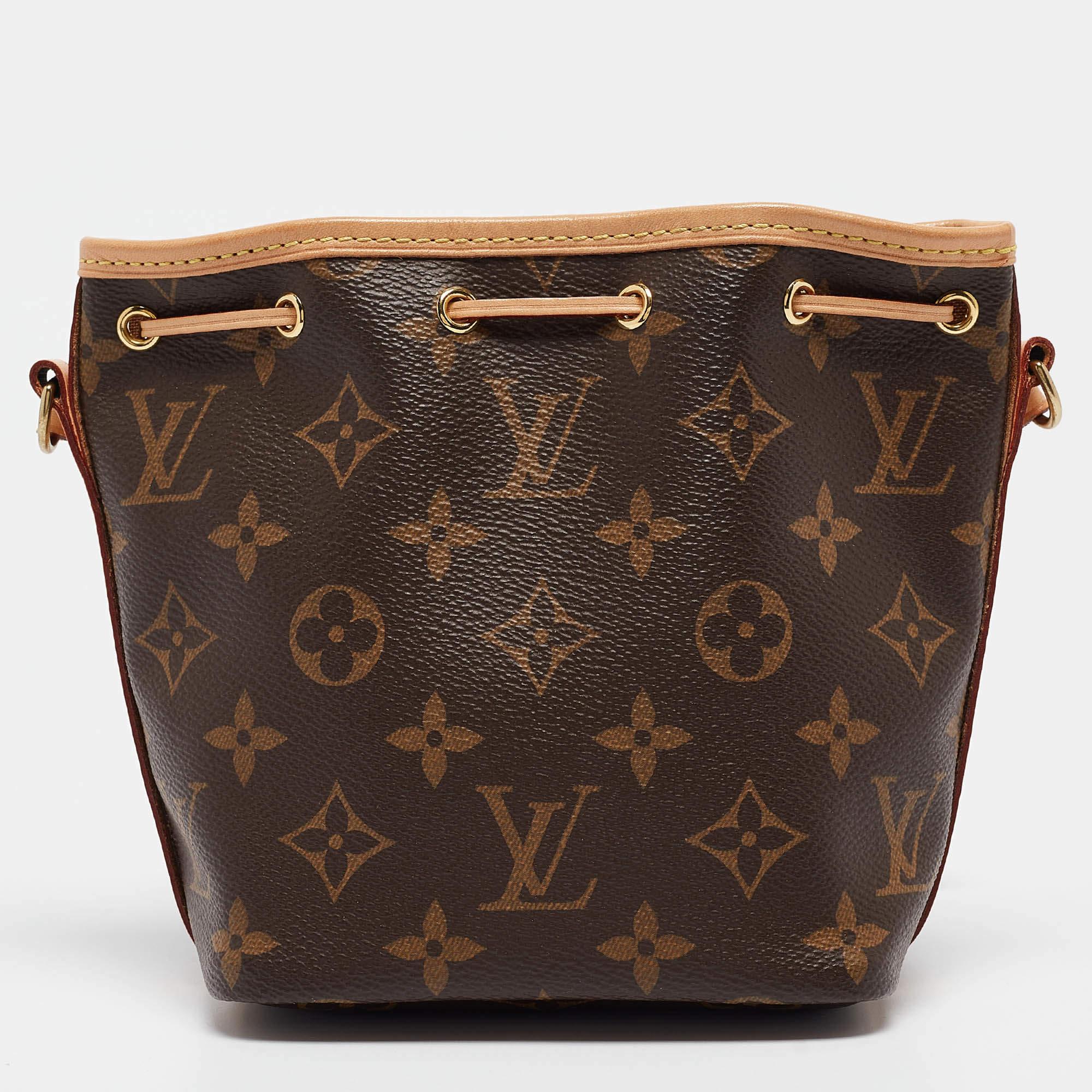 Louis Vuitton Monogram Canvas Nano Noe Bag In New Condition In Dubai, Al Qouz 2