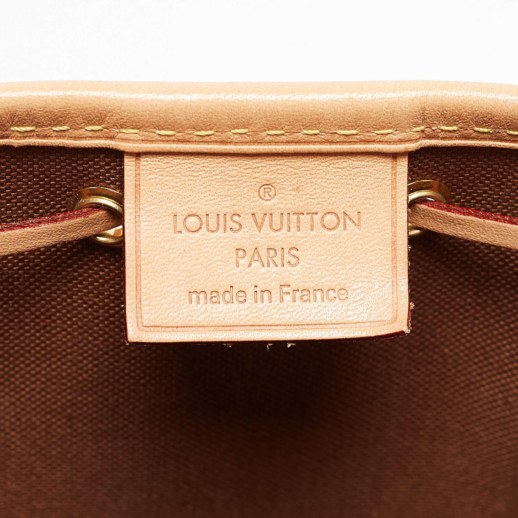 Louis Vuitton Monogram Canvas Nano Noe Bag 3