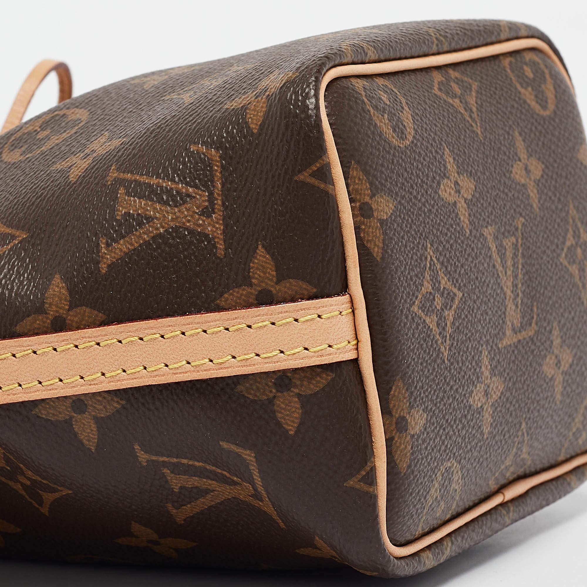Louis Vuitton Monogram Canvas Nano Noe Bag 4