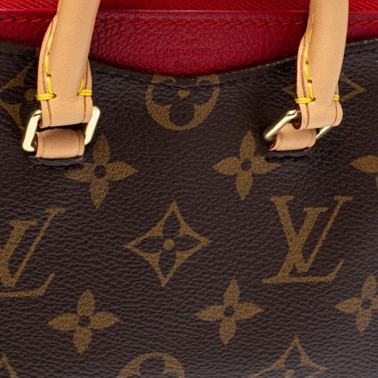 Louis Vuitton Monogram Canvas And Leather Nano Pallas Bag at