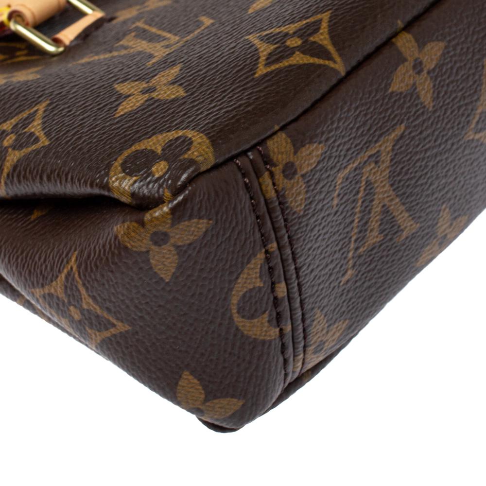 Louis Vuitton Monogram Canvas Nano Pallas Bag In Good Condition In Dubai, Al Qouz 2