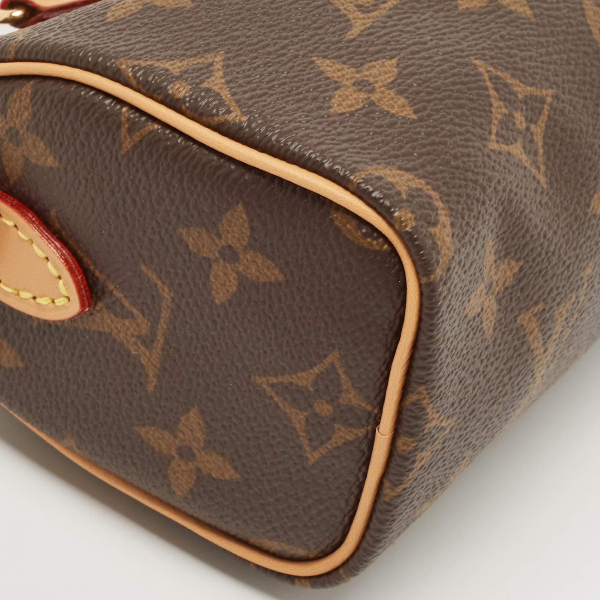 Louis Vuitton Monogram Canvas Nano Speedy Bag 4