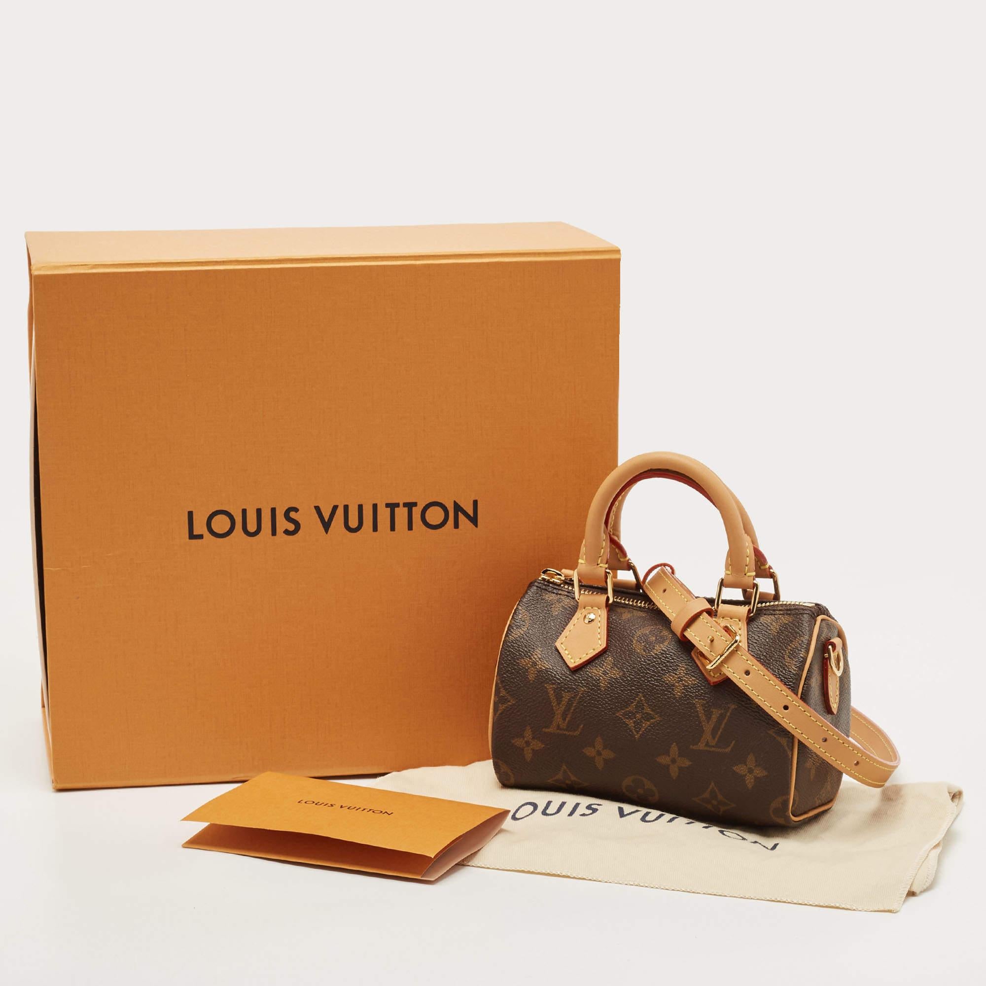Louis Vuitton Monogram Canvas Nano Speedy Bag 2