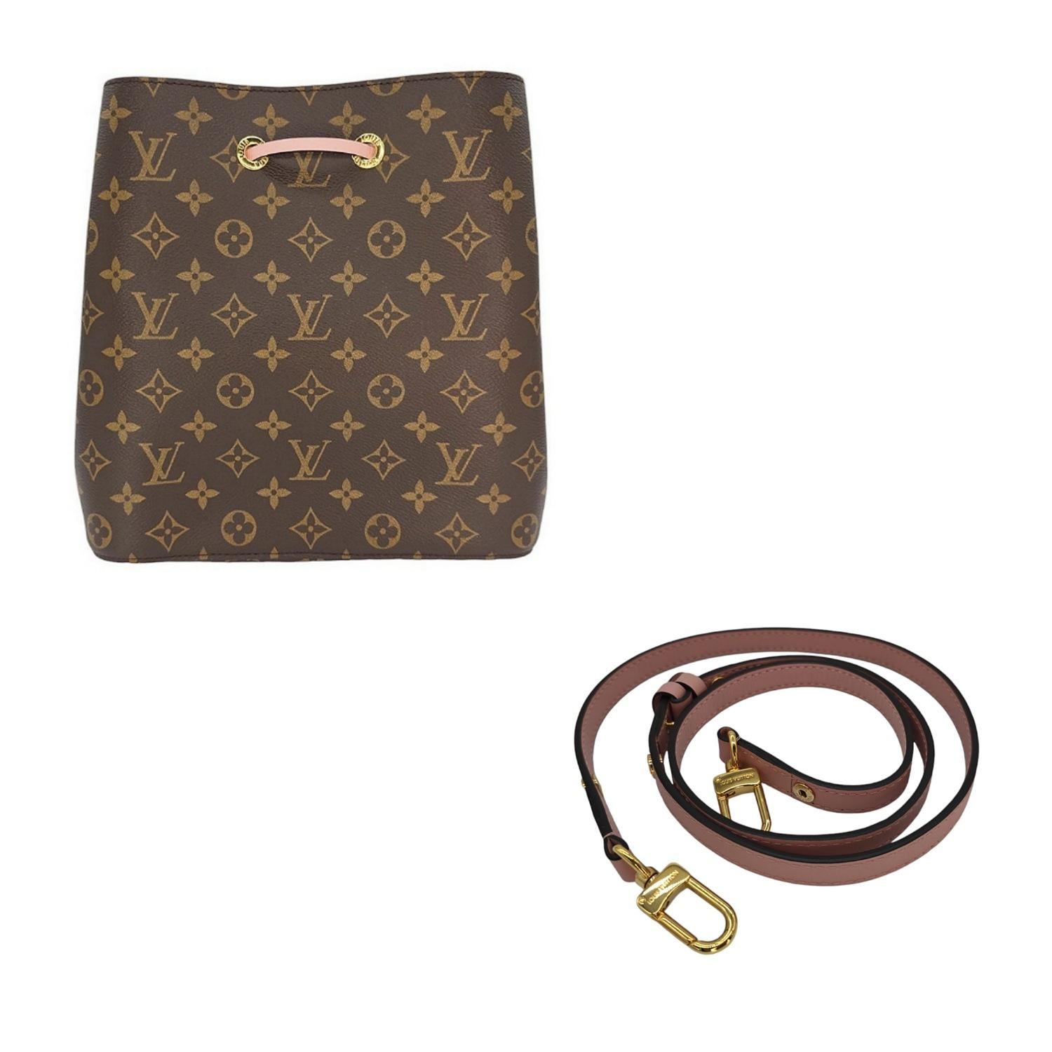 Louis Vuitton Monogram Canvas NeoNoe MM Bucket In Excellent Condition For Sale In Scottsdale, AZ