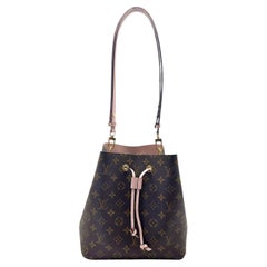 Louis Vuitton Monogram Canvas NeoNoe MM Bucket Pink