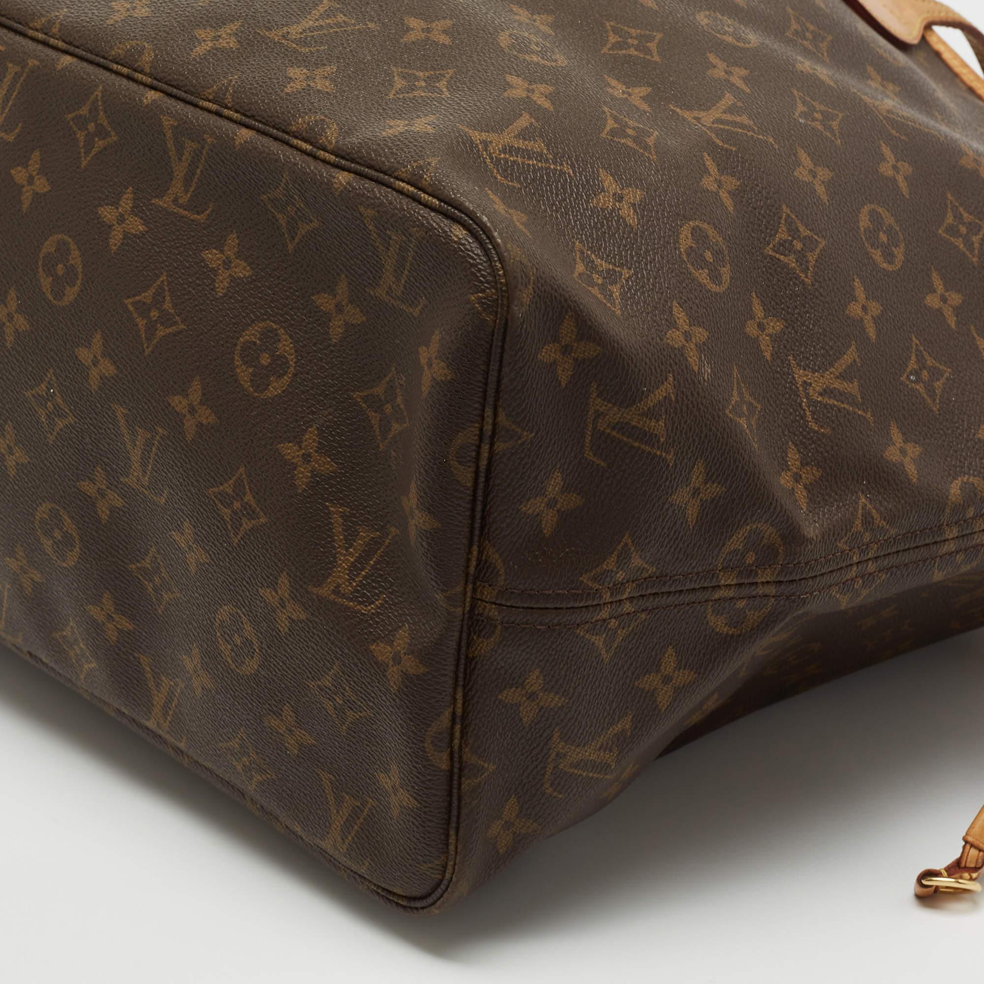 Louis Vuitton Monogram Canvas Neverfull GM Bag 5