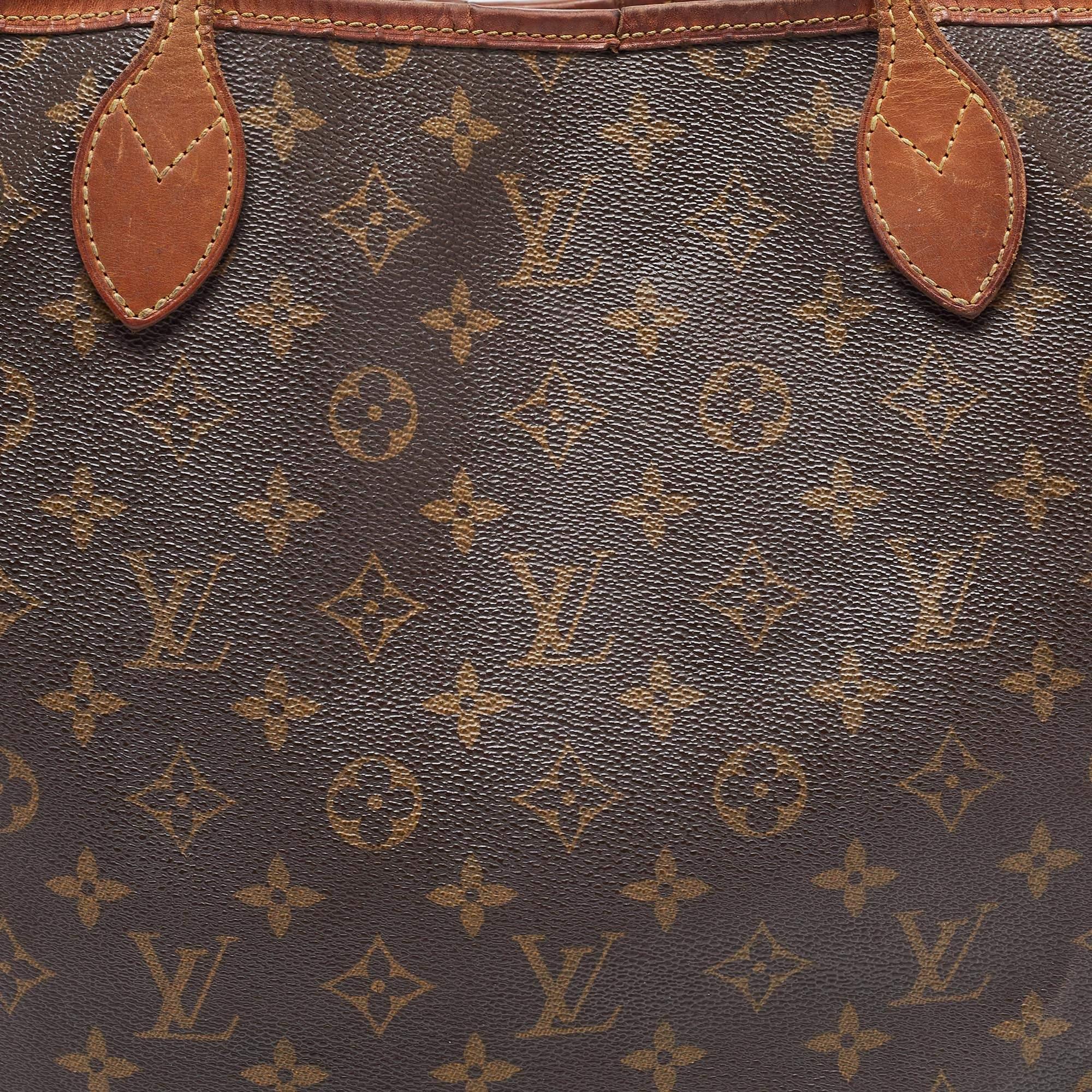 Louis Vuitton Monogram Canvas Neverfull GM Bag 6