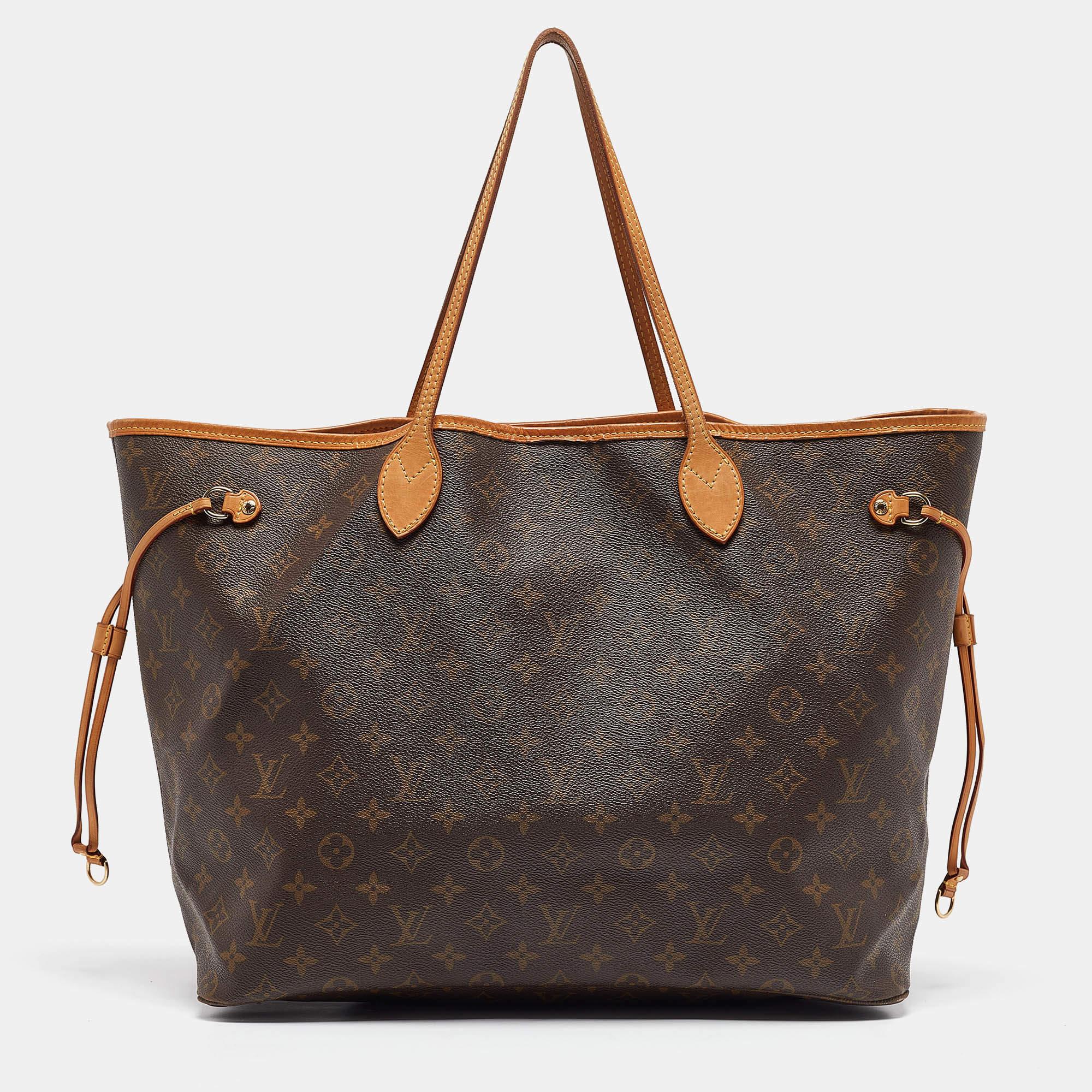 Louis Vuitton Monogram Canvas Neverfull GM Tasche im Zustand „Gut“ in Dubai, Al Qouz 2