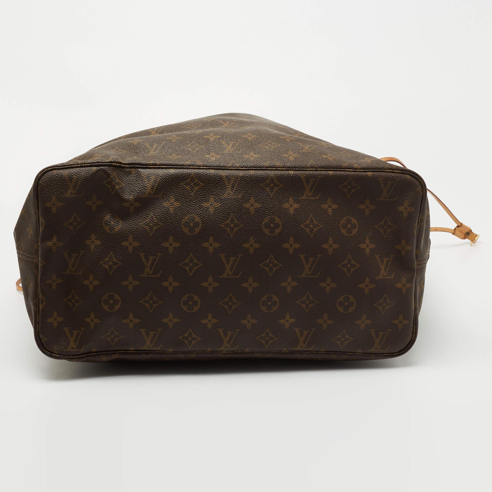 Louis Vuitton Monogram Canvas Neverfull GM Bag 2