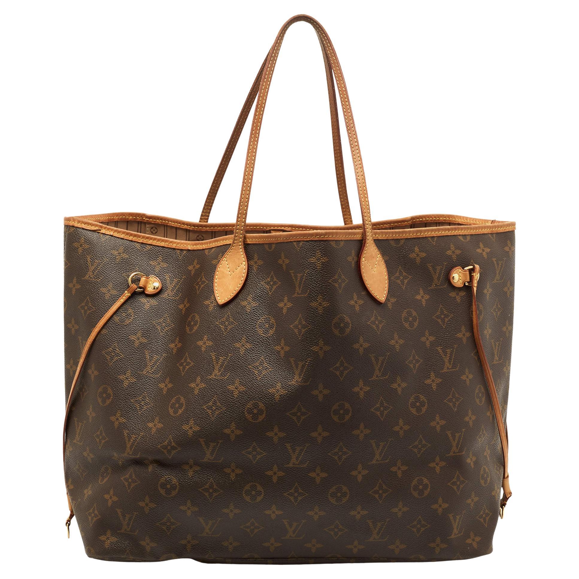 Louis Vuitton Monogram Canvas Neverfull GM Bag