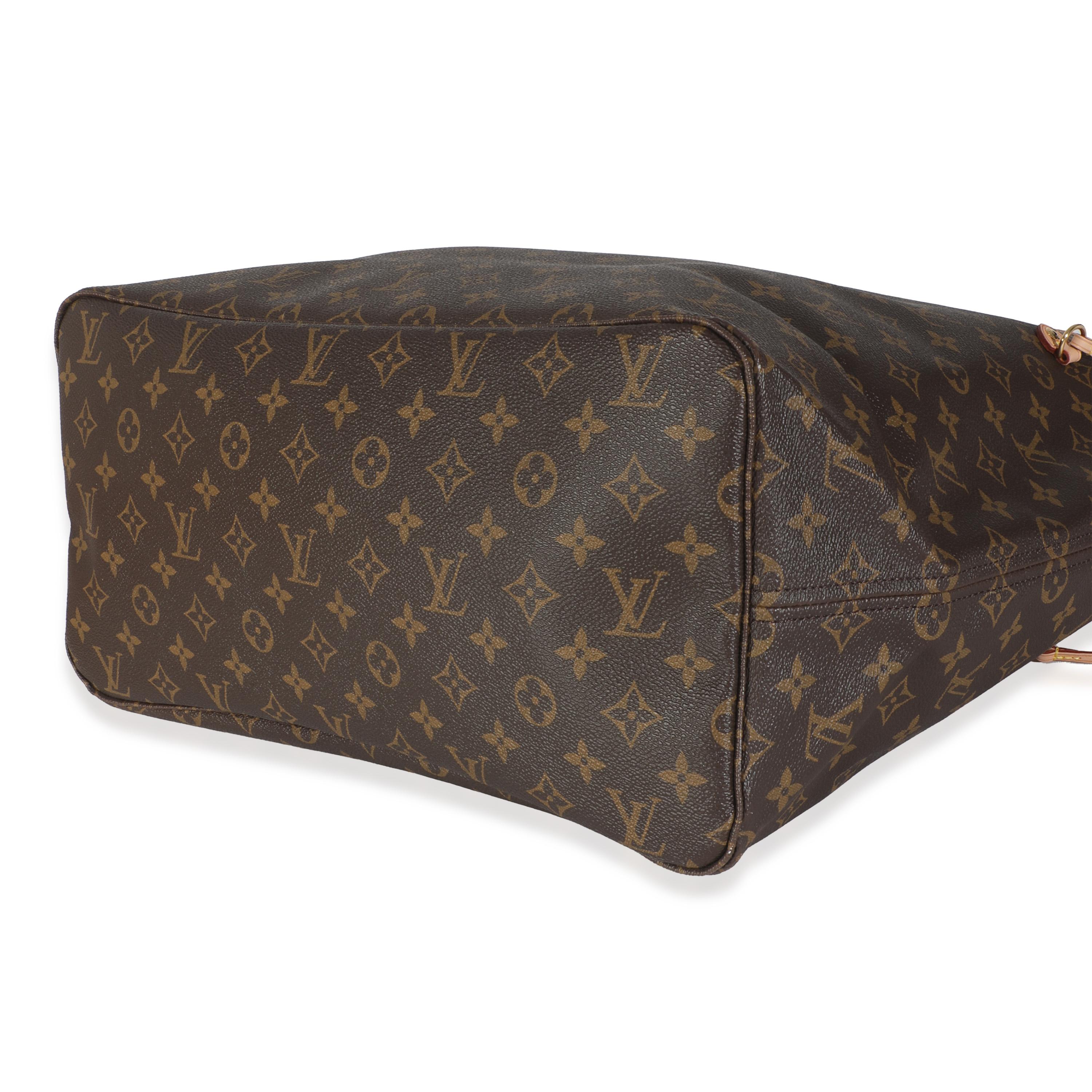 Louis Vuitton Monogram Canvas Neverfull GM For Sale 1