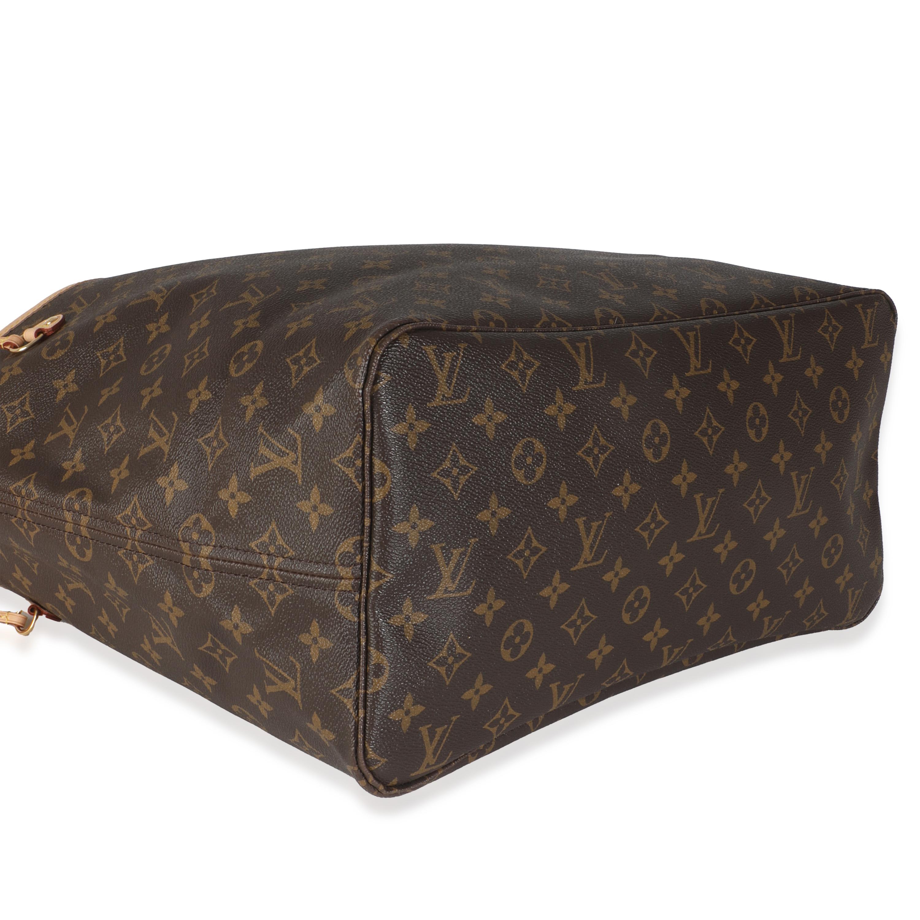 Louis Vuitton Monogram Canvas Neverfull GM For Sale 3