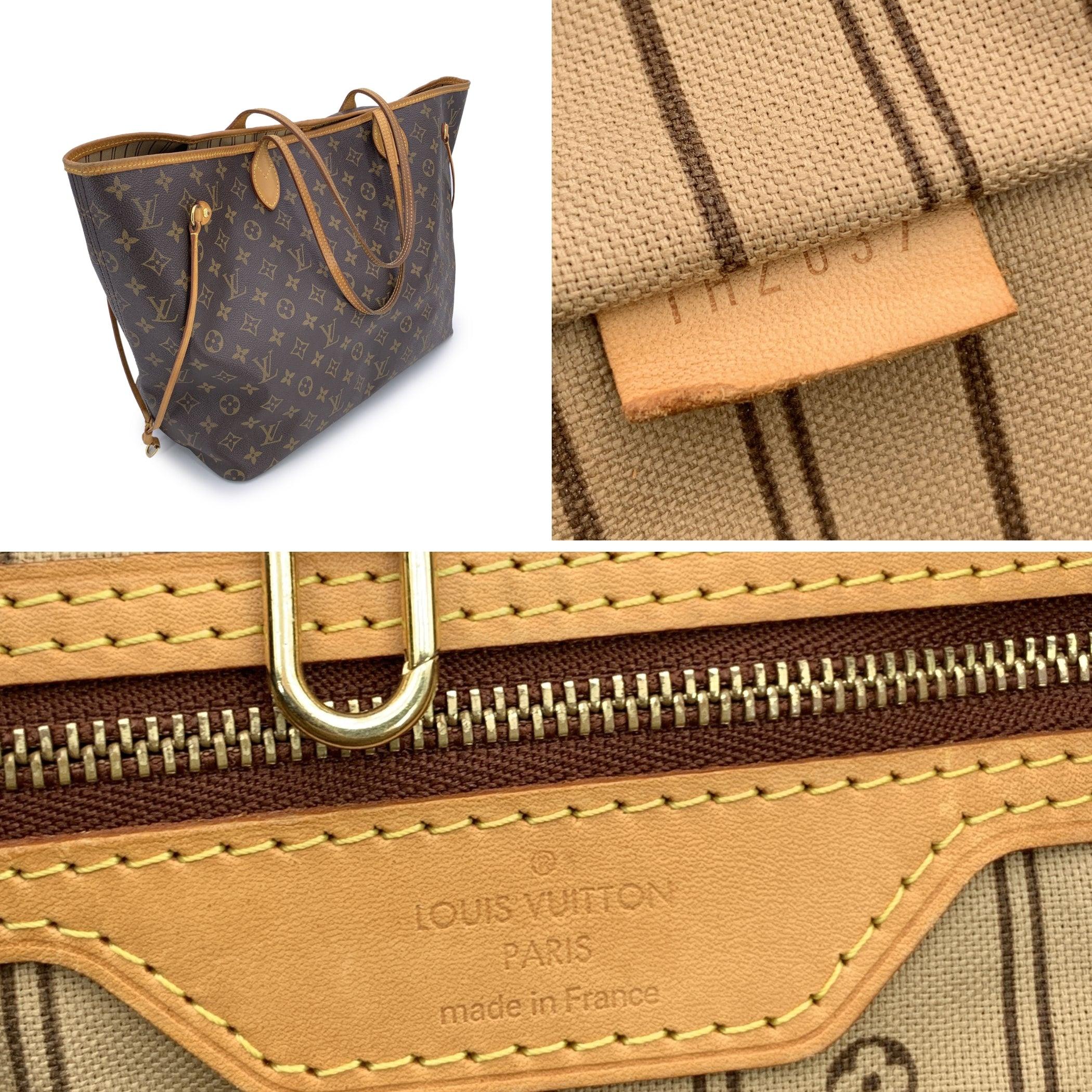 Louis Vuitton Monogram Canvas Neverfull GM Shopping Tote Bag 1