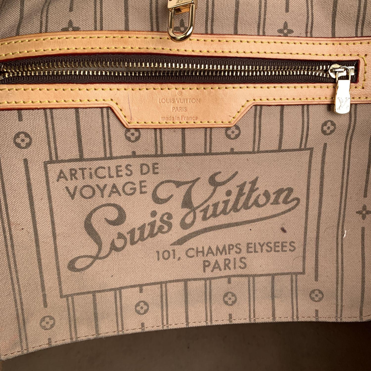 Louis Vuitton Monogram Canvas Neverfull GM Tote Shopping Bag 2