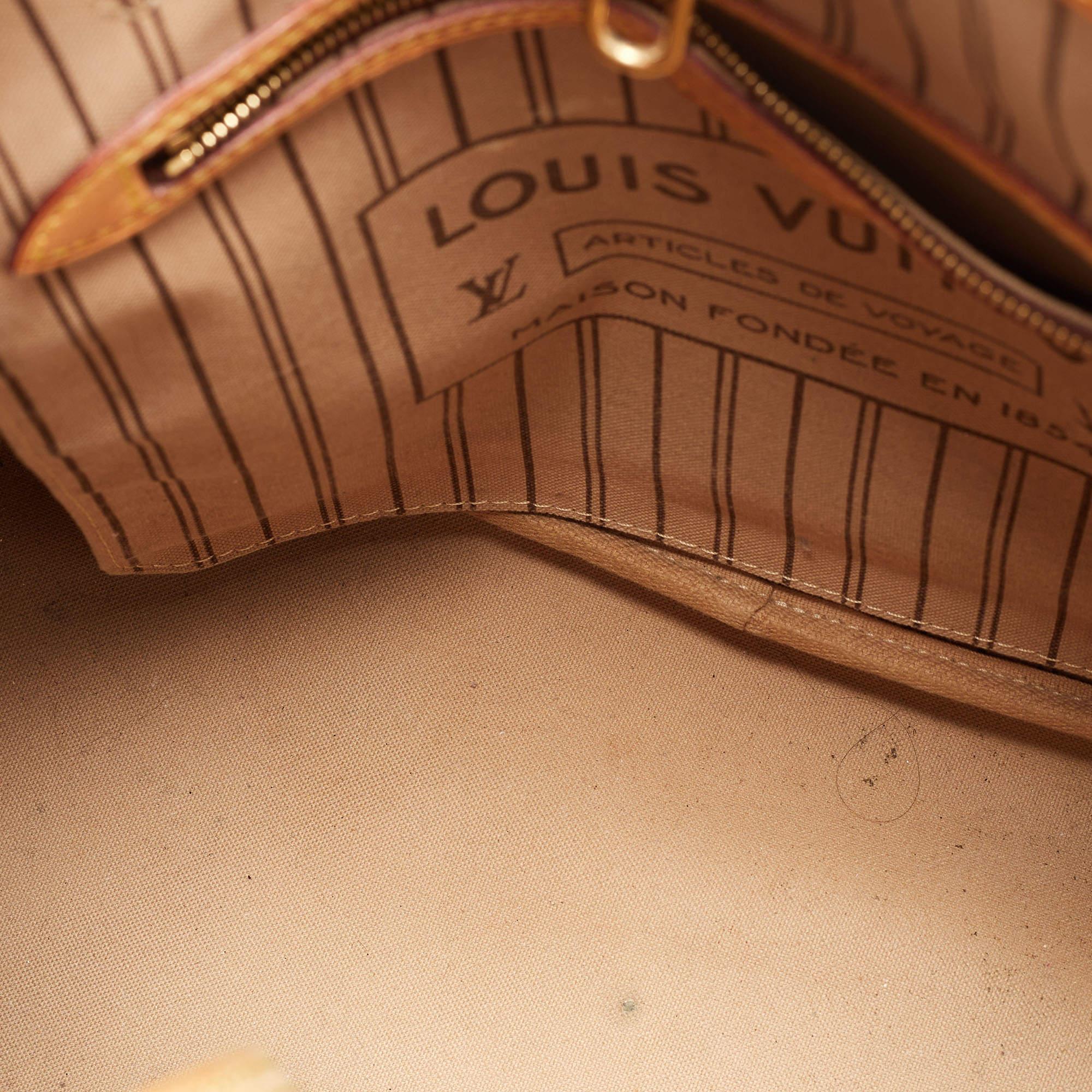 Louis Vuitton Monogram Canvas Neverfull MM Bag 9