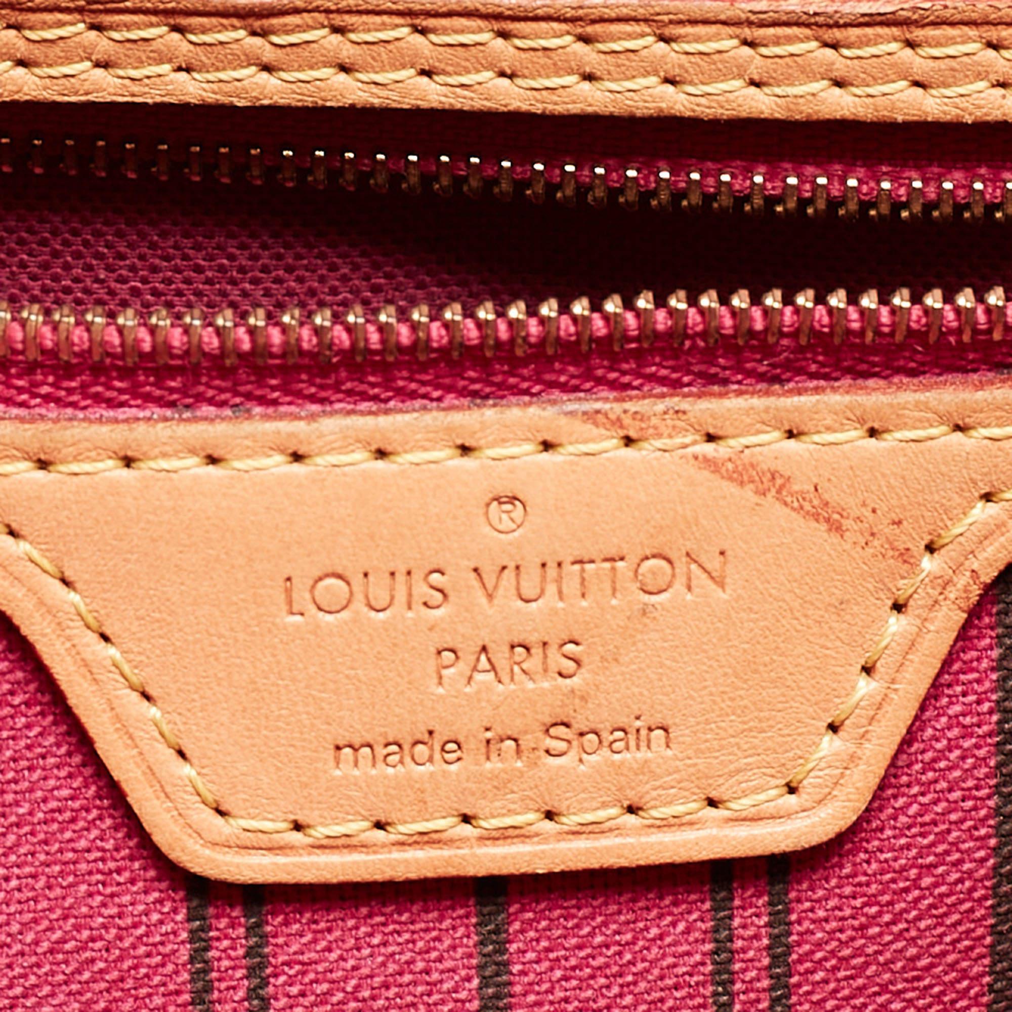 Louis Vuitton Monogram Canvas Neverfull MM Bag 1