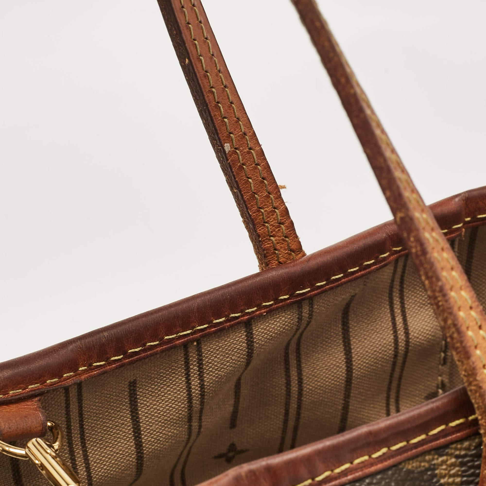 Louis Vuitton Monogram Canvas Neverfull PM Bag 3
