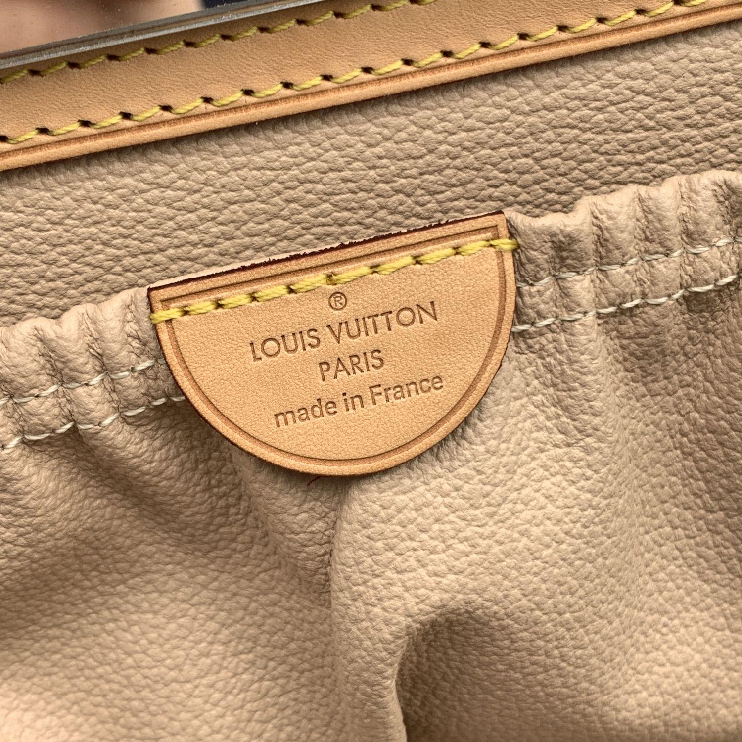 Louis Vuitton Monogram Canvas Nice Train Case Beauty Bag Handbag 5