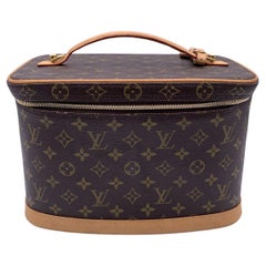 Louis Vuitton Monogram Canvas Nice Train Case Beauty Case