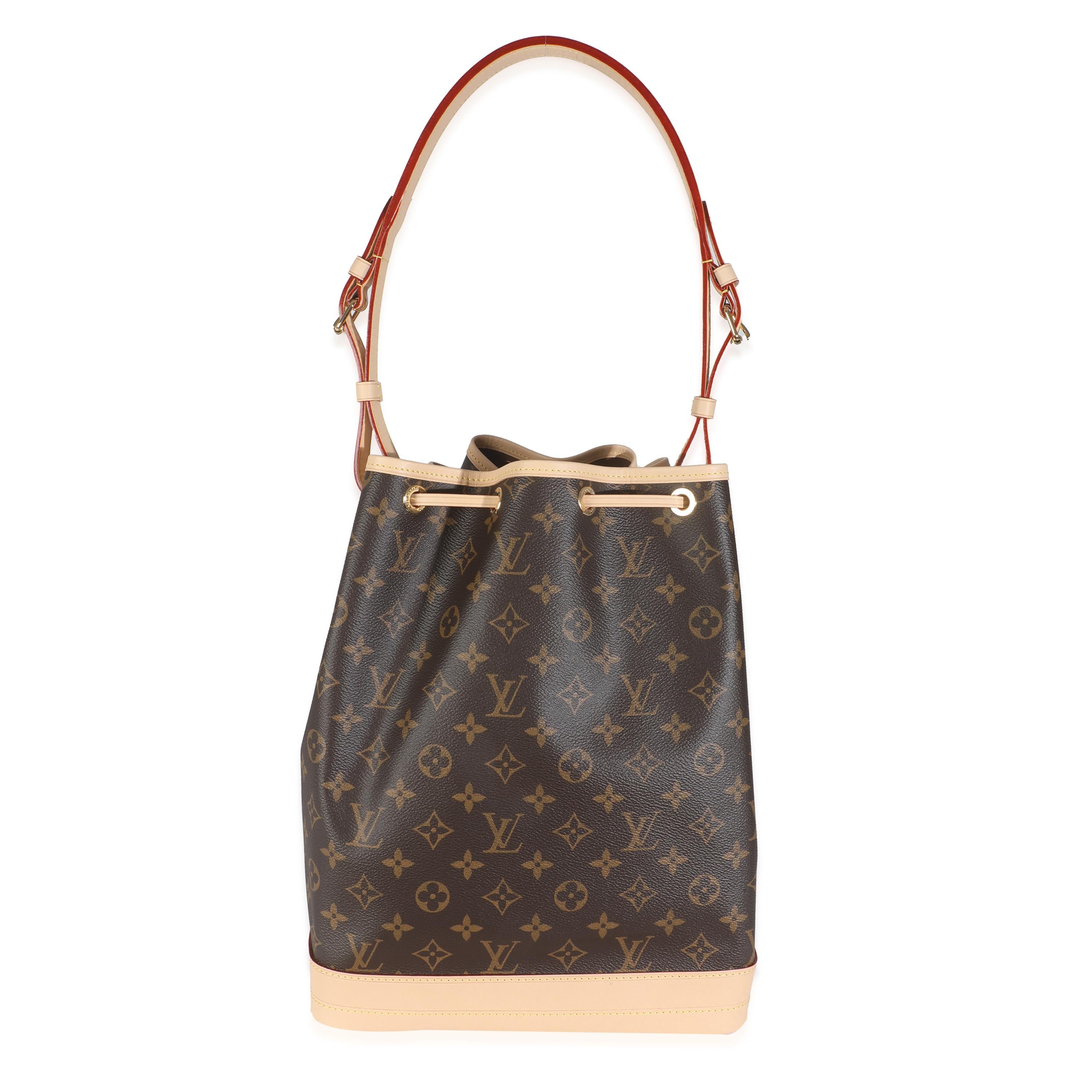 Titel der Auflistung: Louis Vuitton Monogram Segeltuch Noe NM
SKU: 145906
MSRP: 1910.00 USD
Zustand: Gebraucht 
Handtasche Zustand: Ausgezeichnet
Bemerkungen zum Zustand: Der Artikel ist in ausgezeichnetem Zustand und weist leichte Gebrauchsspuren